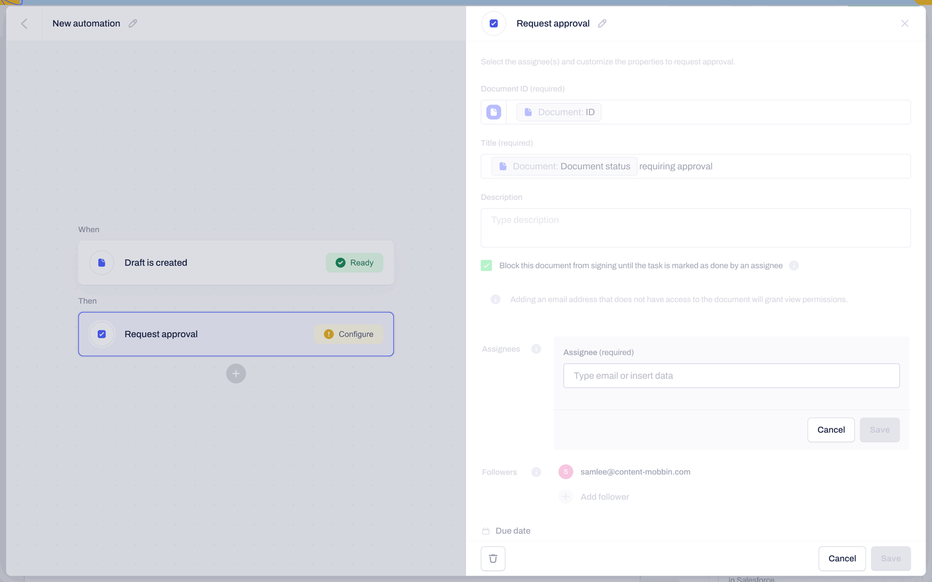 Contractbook Web Business interface screenshot 11