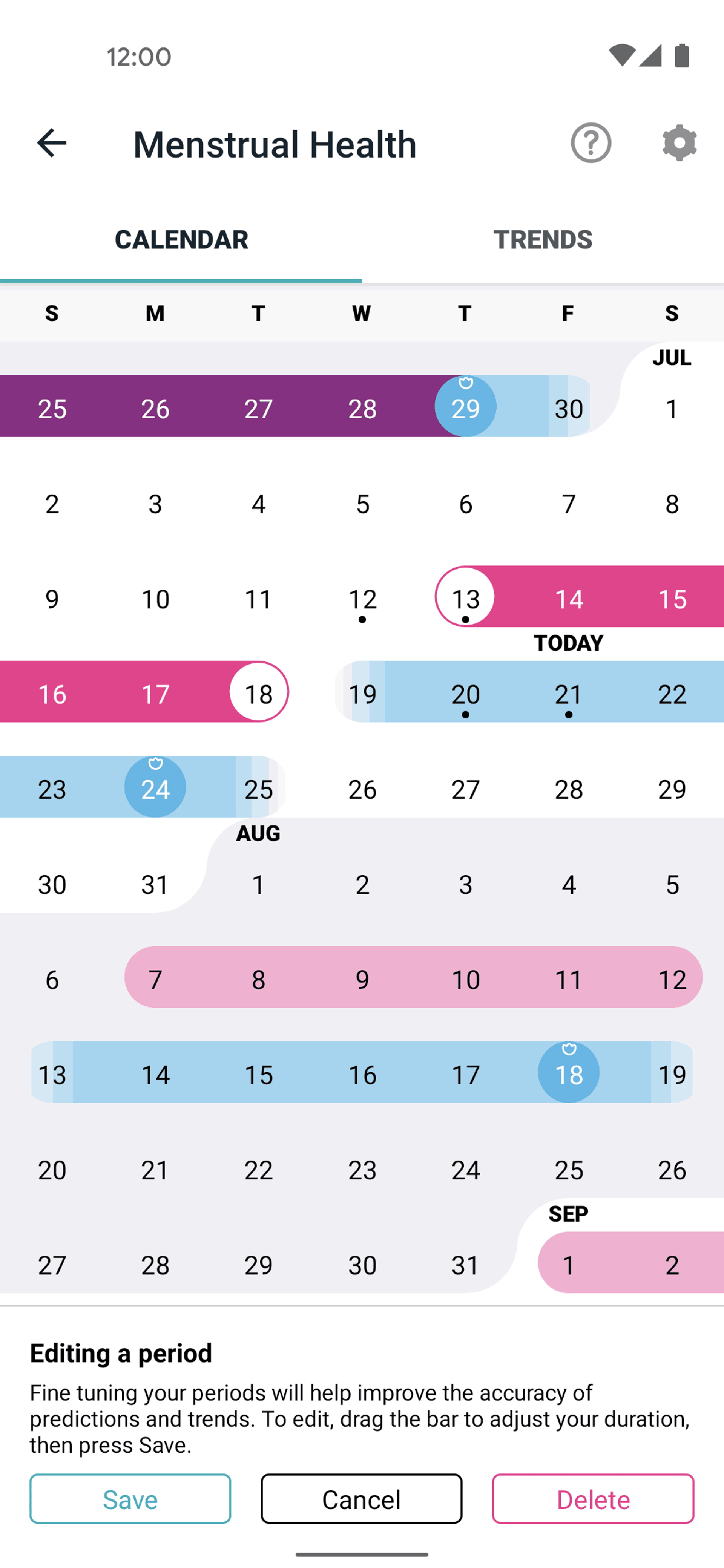 Fitbit Android Health & Fitness interface screenshot 23