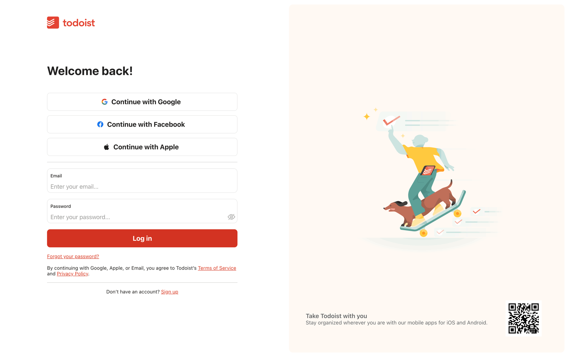 Todoist Web Collaboration interface screenshot 3