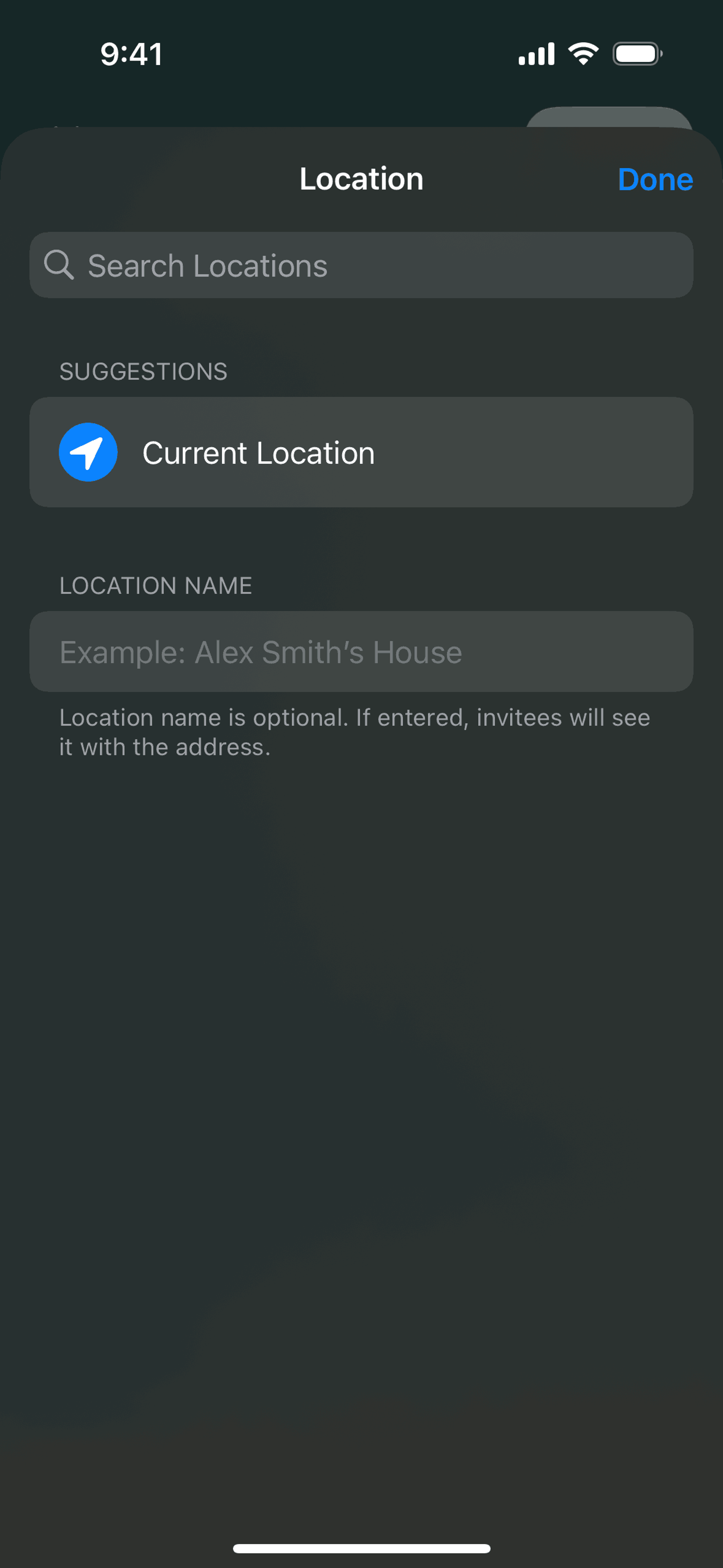 Apple Invites iOS Lifestyle interface screenshot 6