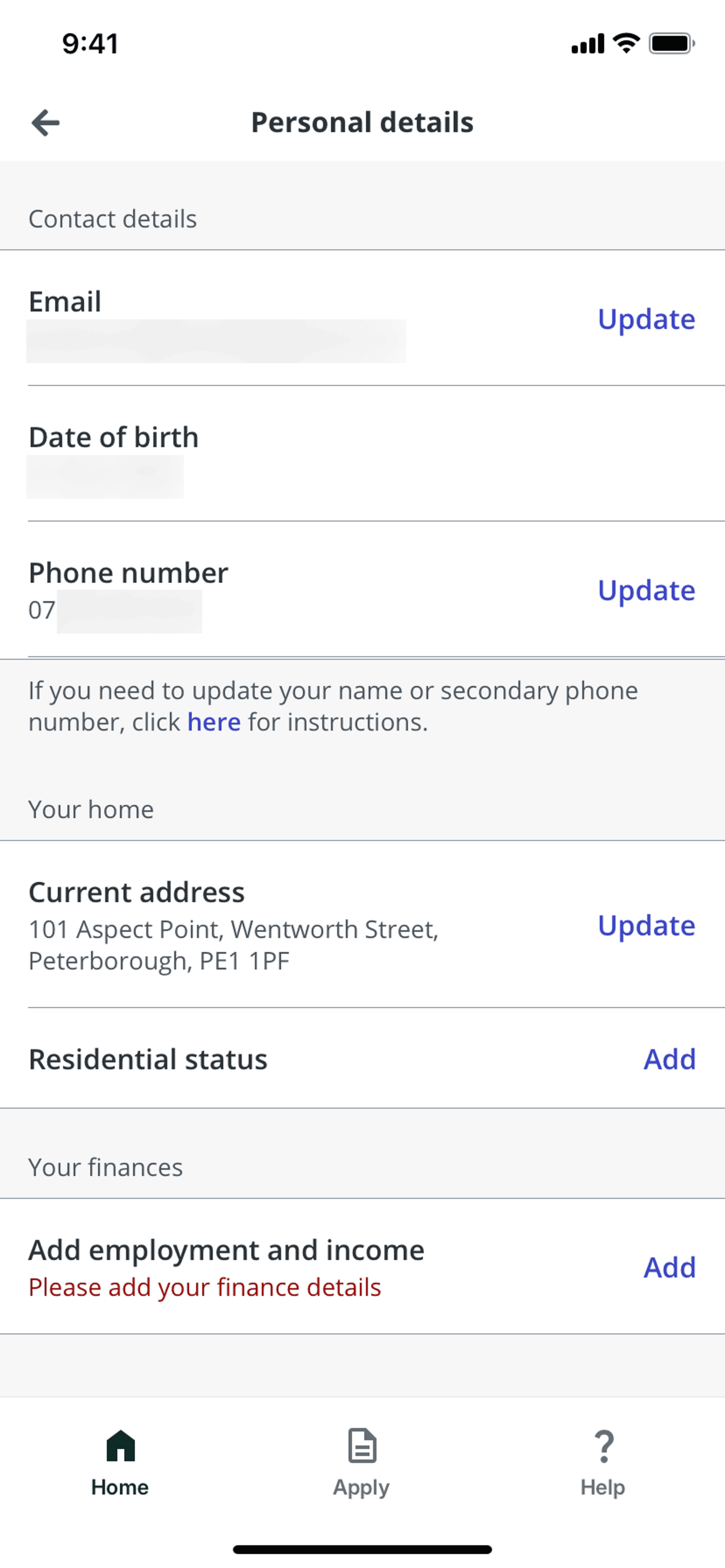 Zopa Bank iOS Finance interface screenshot 14