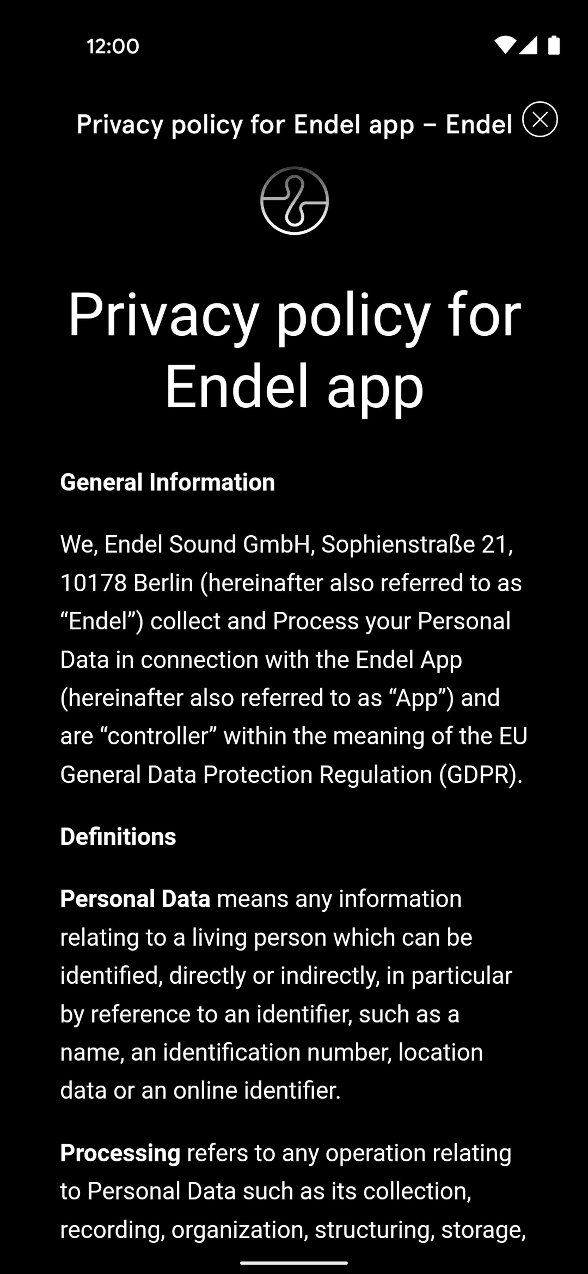 Endel Android Health & Fitness interface screenshot 12