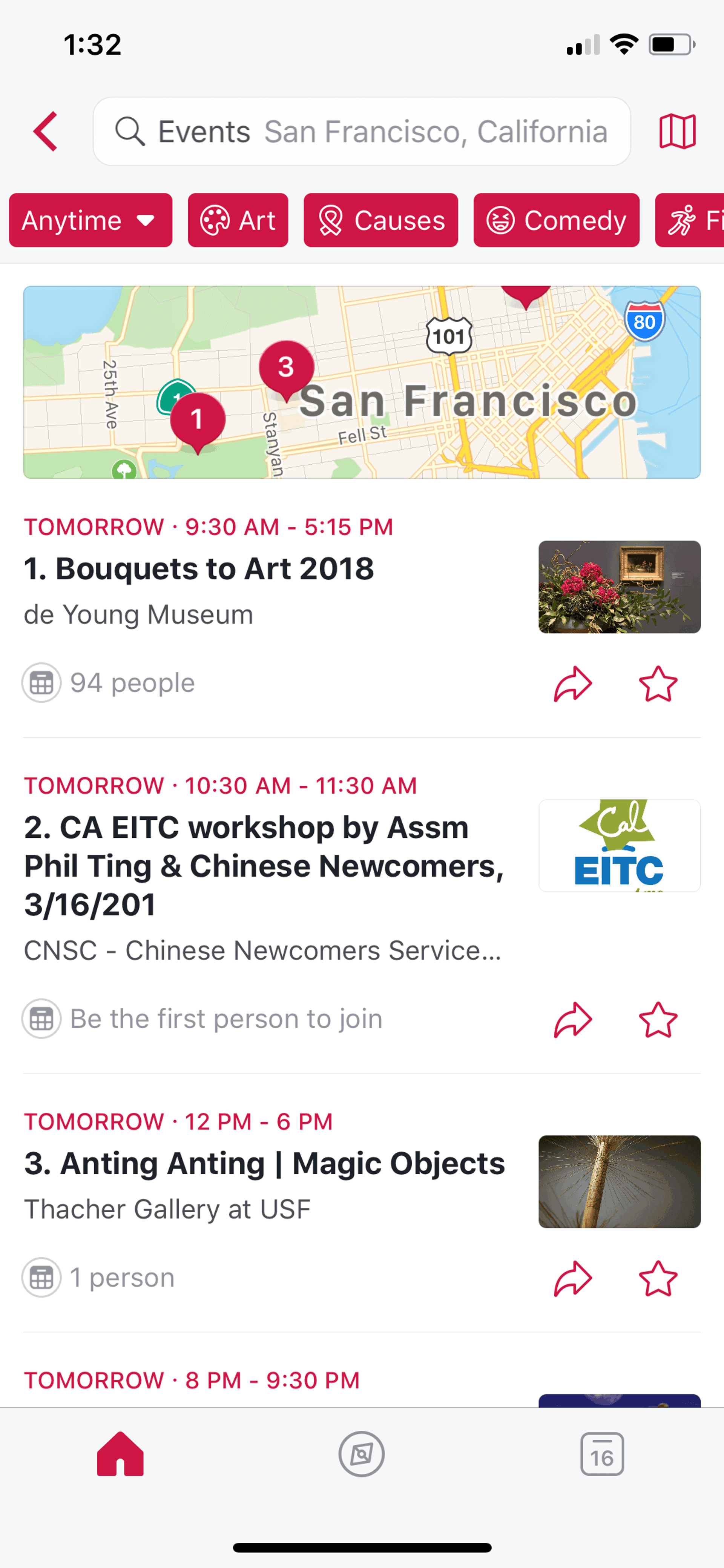 Facebook Local iOS Social Networking interface screenshot 14