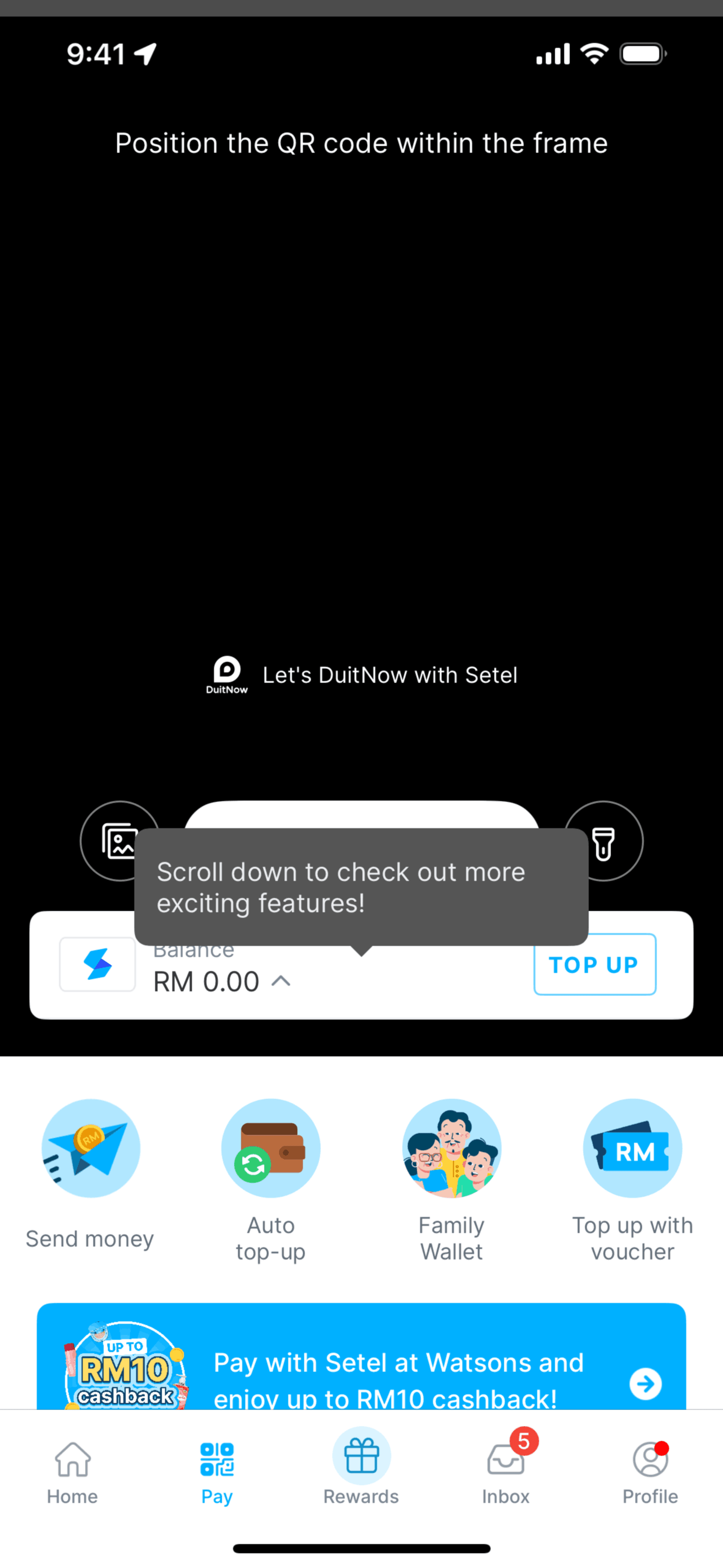 Setel iOS Maps & Navigation interface screenshot 11