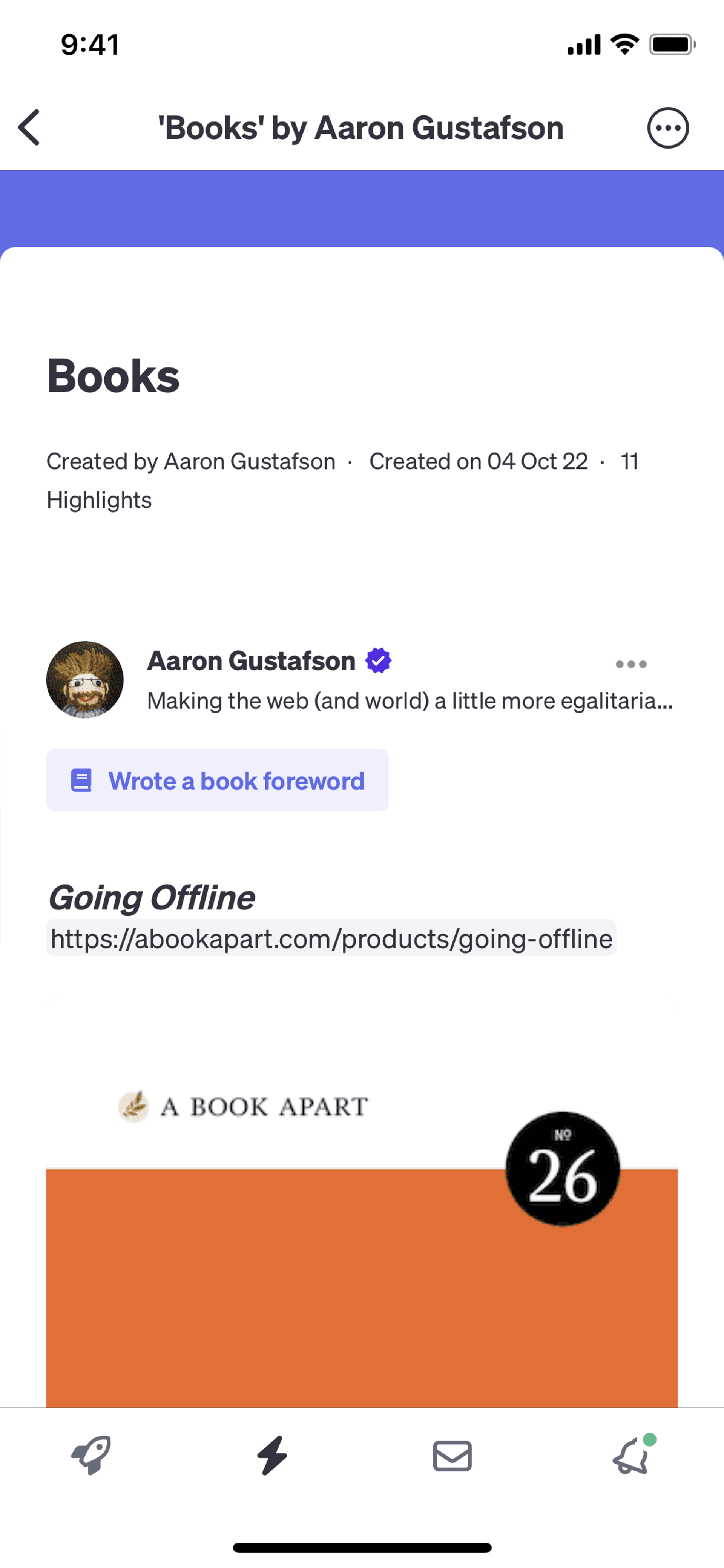 Polywork iOS Social Networking interface screenshot 15