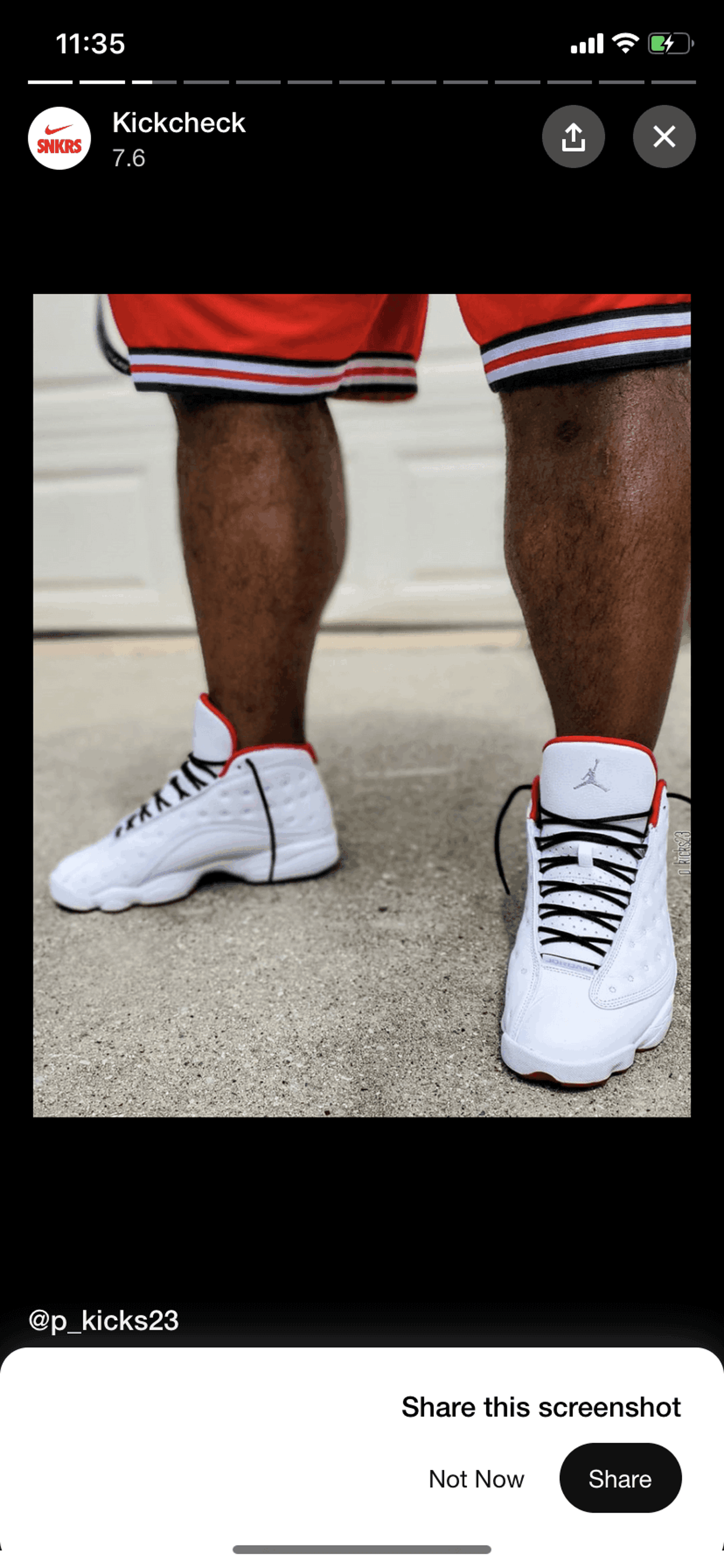 Nike SNKRS iOS Shopping interface screenshot 14