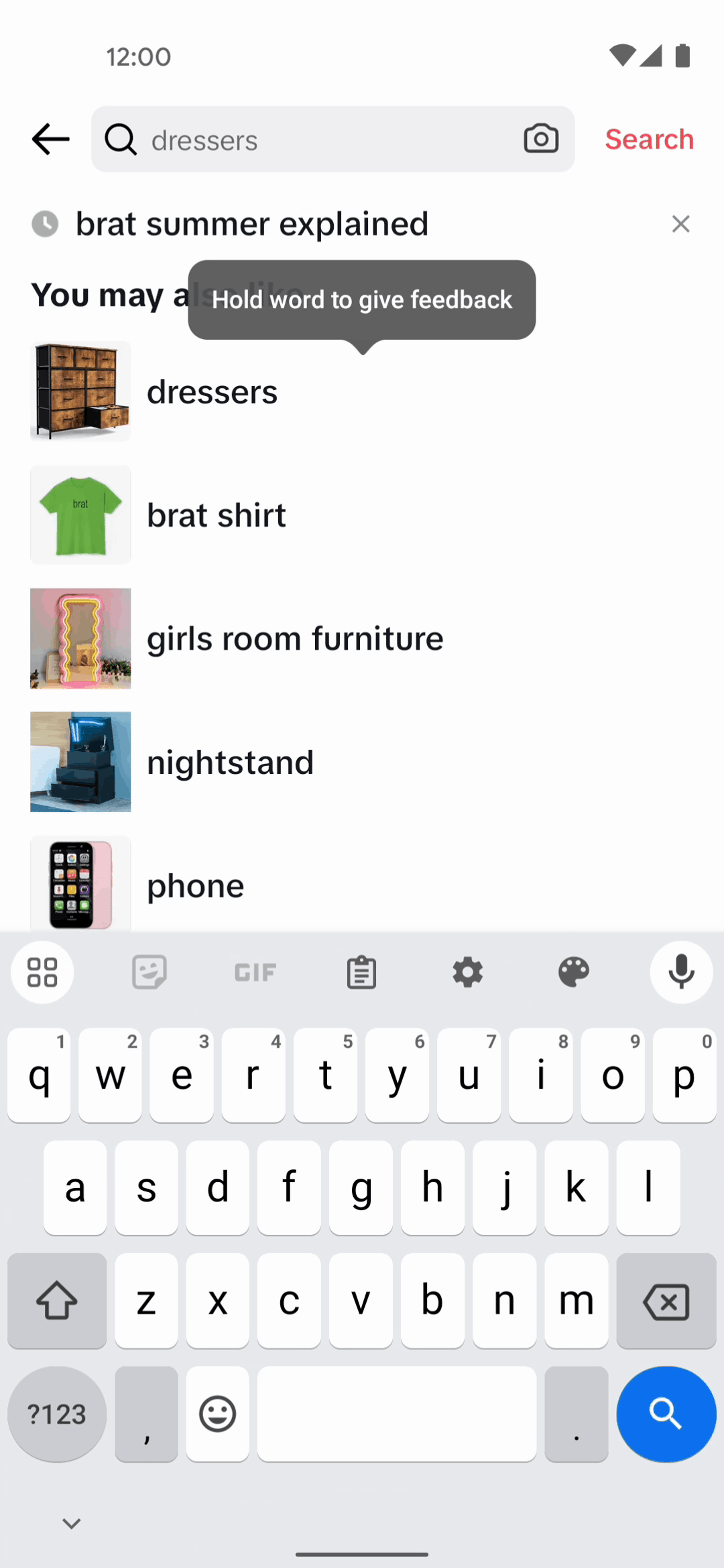 TikTok Android Entertainment interface screenshot 13