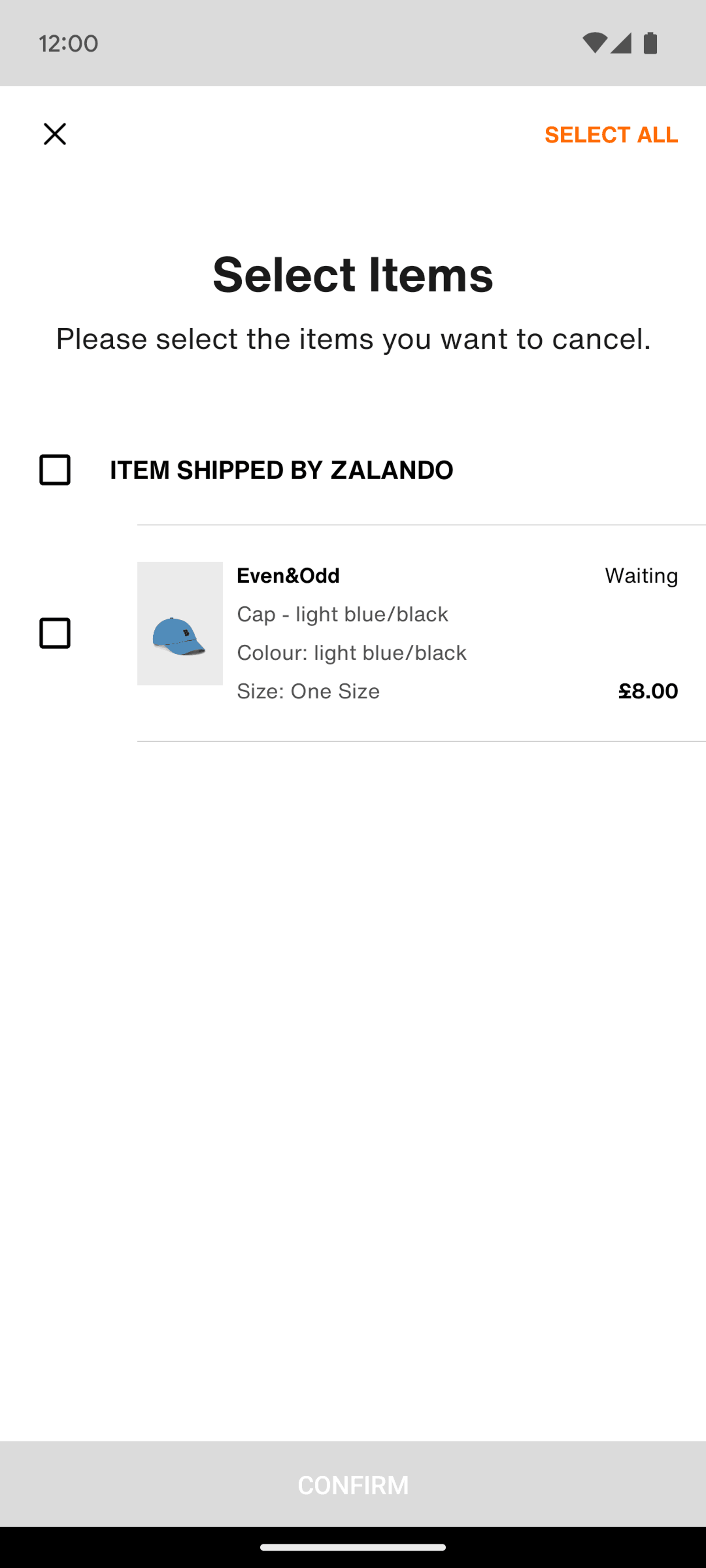 Zalando Android Shopping interface screenshot 15