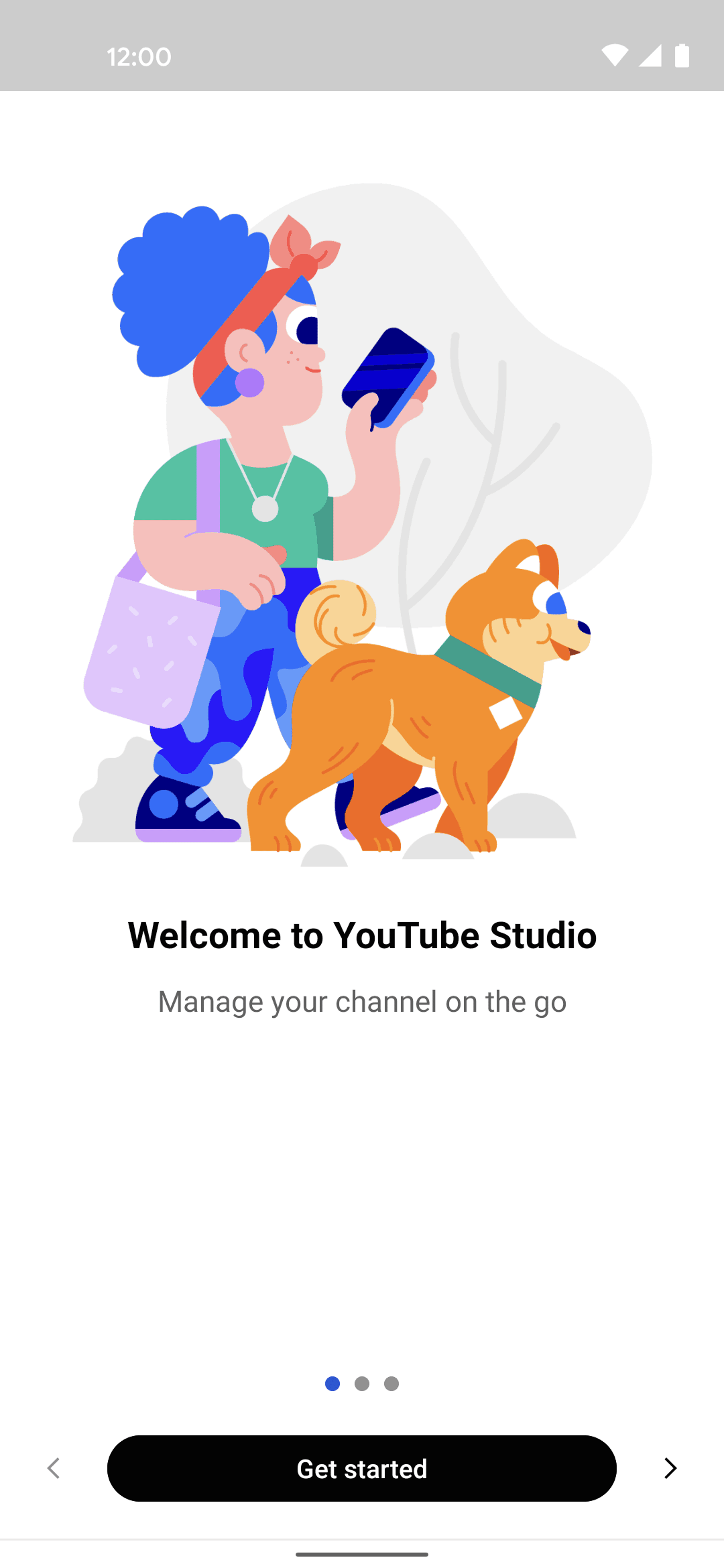 YouTube Studio Android Photo & Video interface screenshot 2