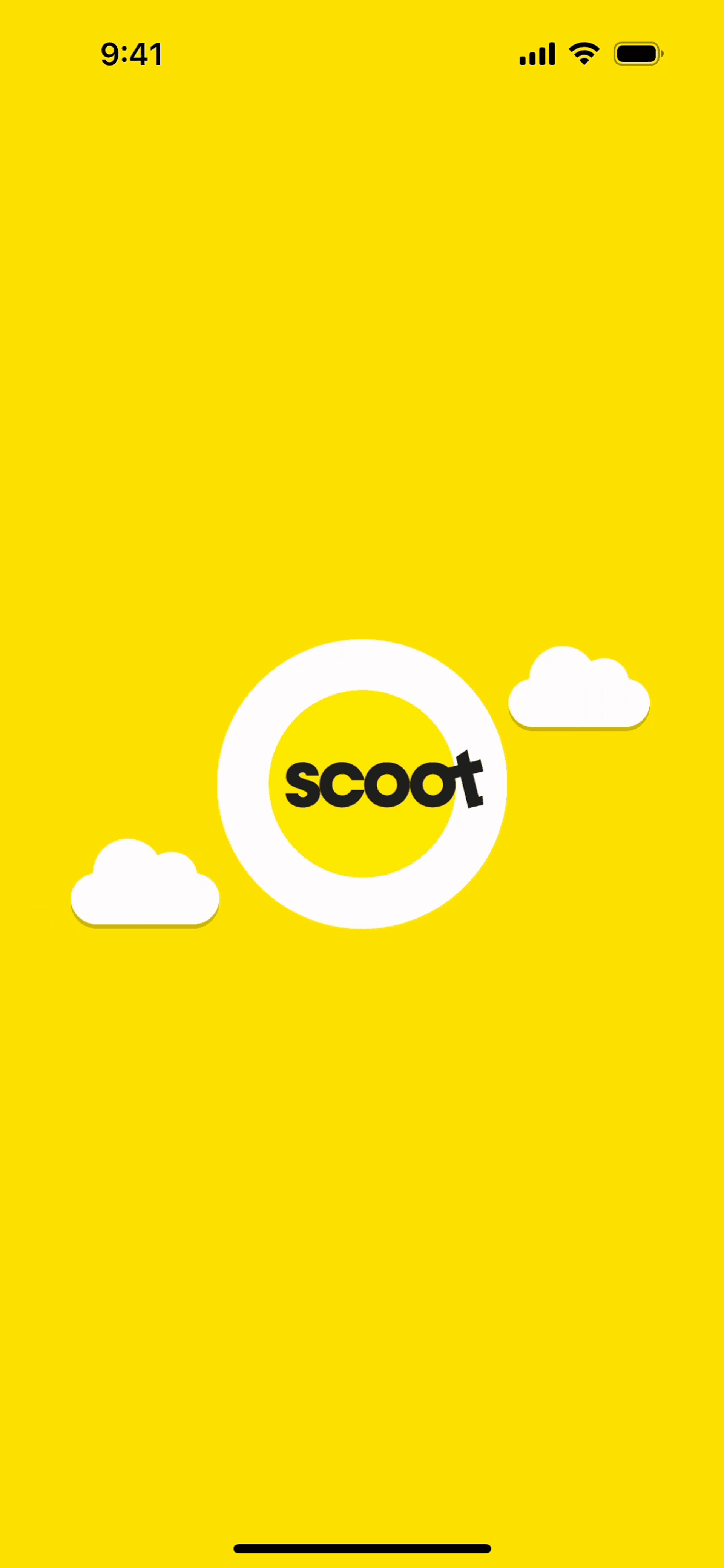 Scoot iOS Travel & Transportation interface screenshot 1