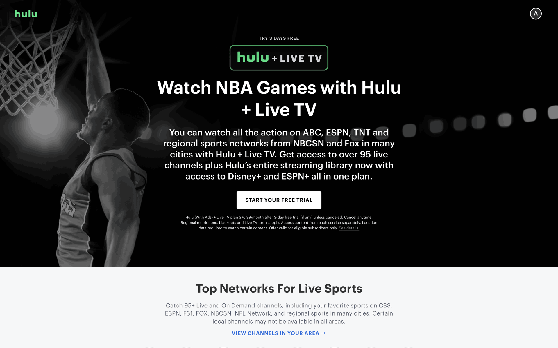 Hulu Web Entertainment interface screenshot 21