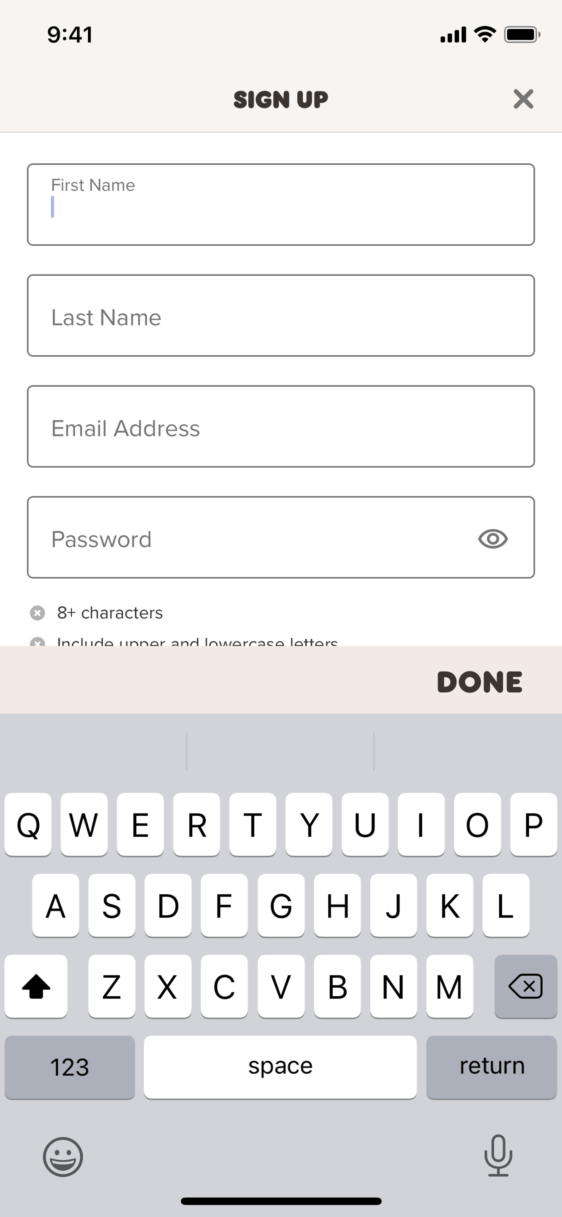 Dunkin' iOS Food & Drink interface screenshot 7