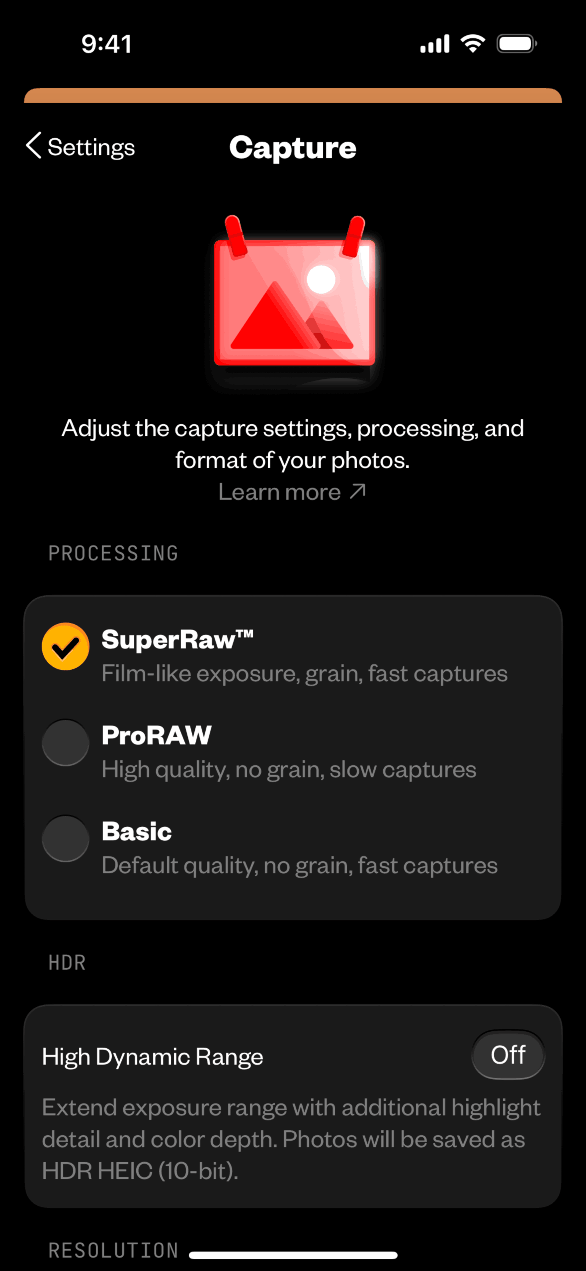 (Not Boring) Camera iOS Photo & Video interface screenshot 14