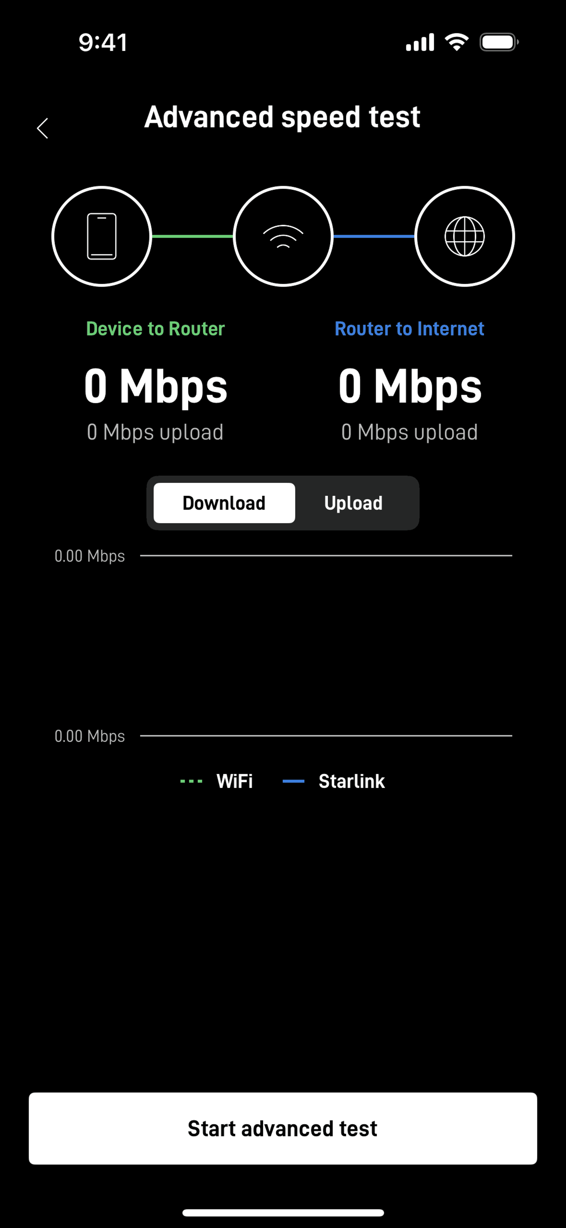 Starlink iOS Utilities interface screenshot 21