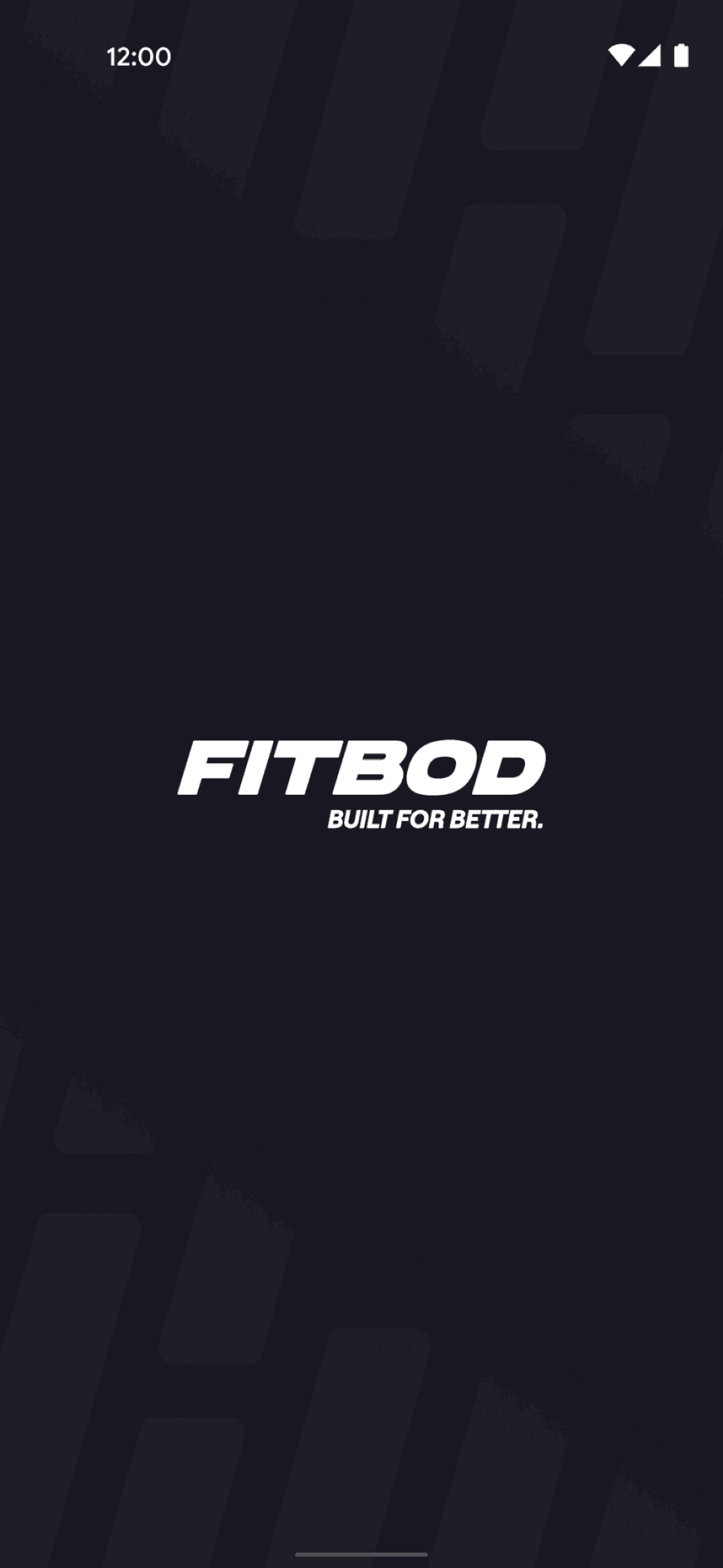 Fitbod Android Health & Fitness interface screenshot 1