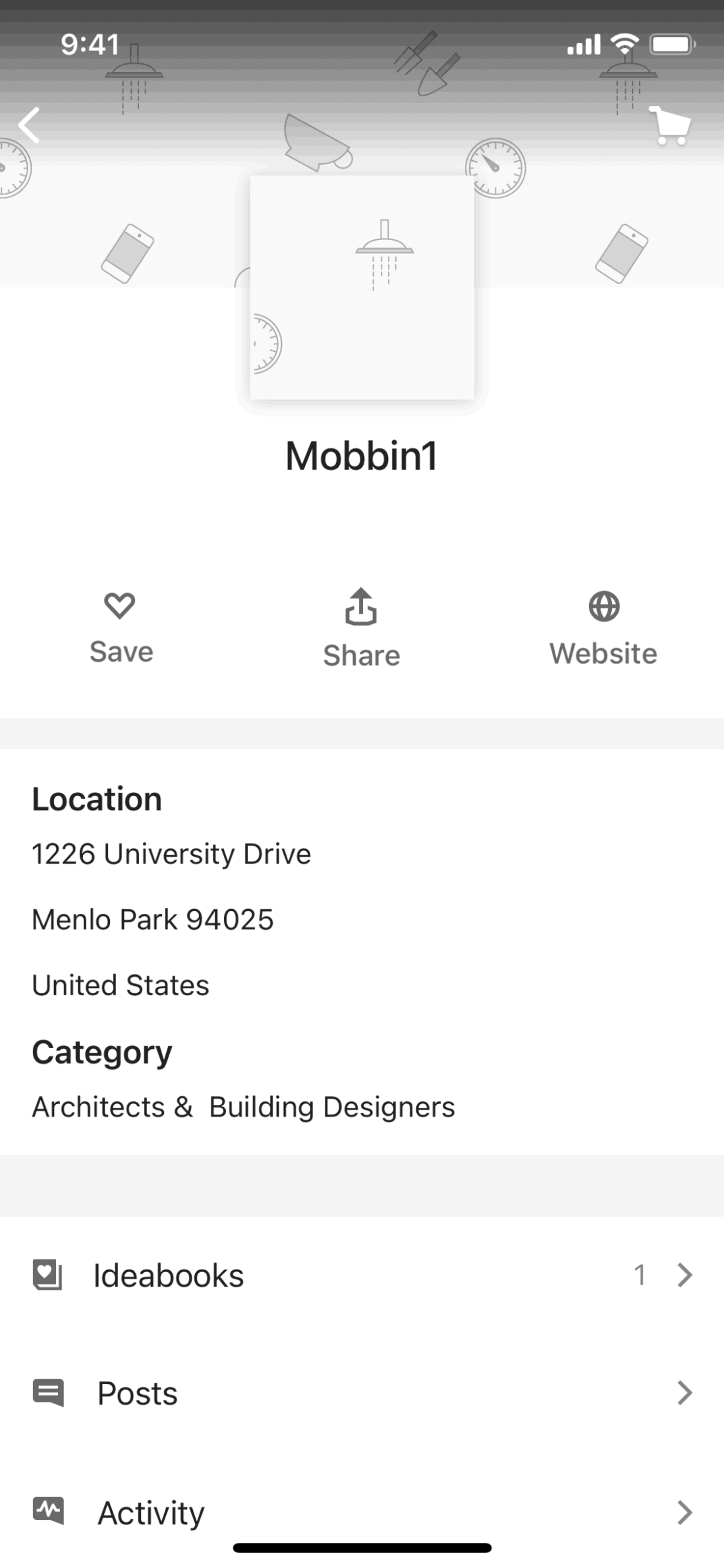 Houzz iOS Real Estate interface screenshot 7