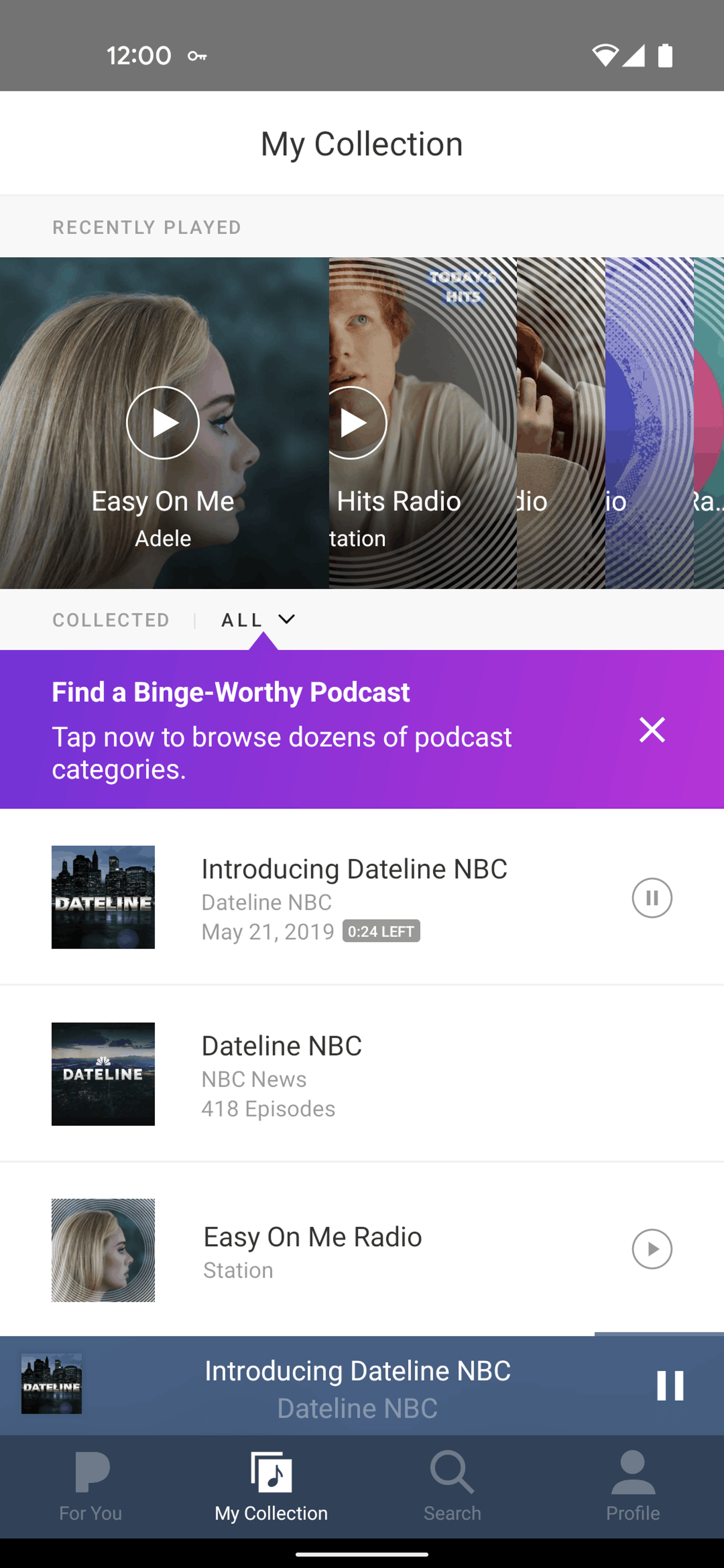 Pandora Android Music & Audio interface screenshot 22