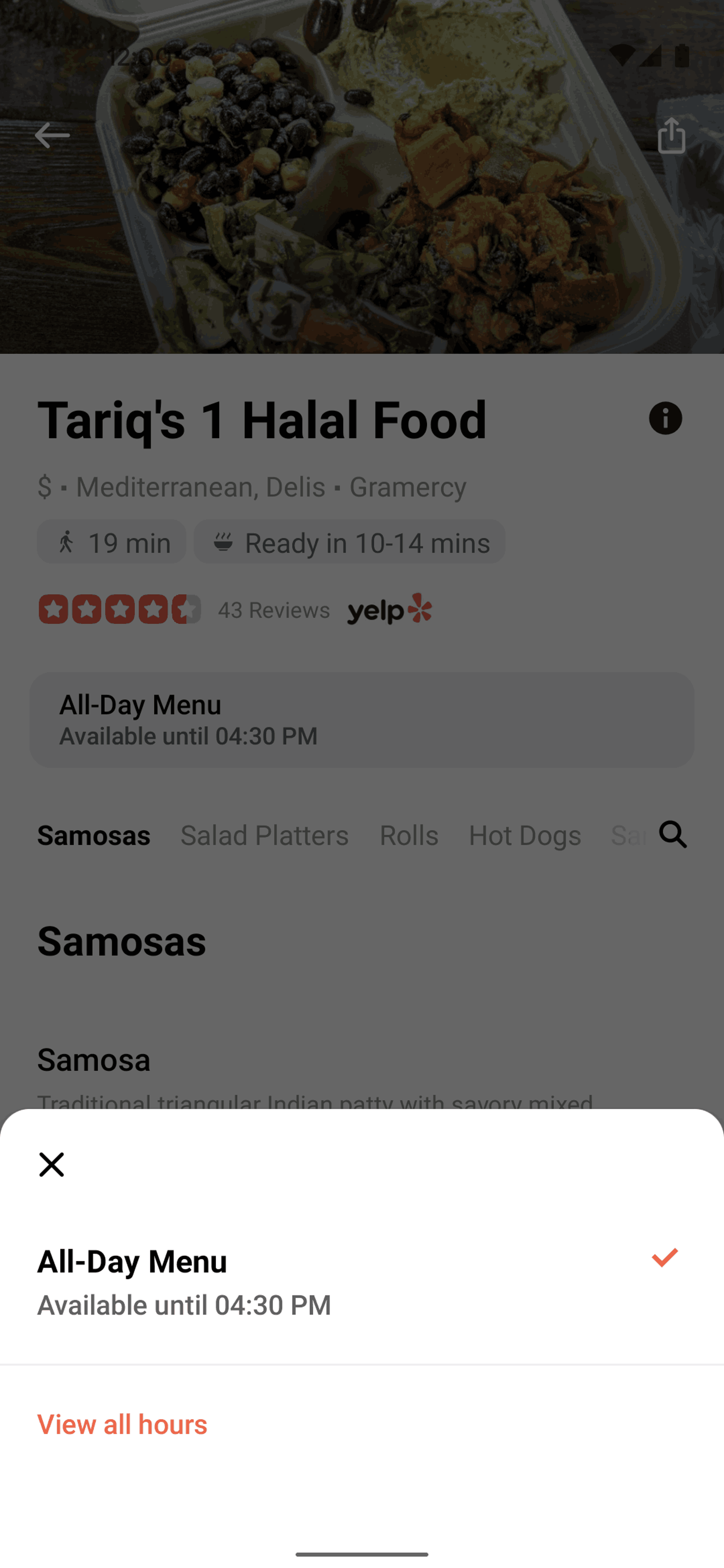 Allset Android Food & Drink interface screenshot 19