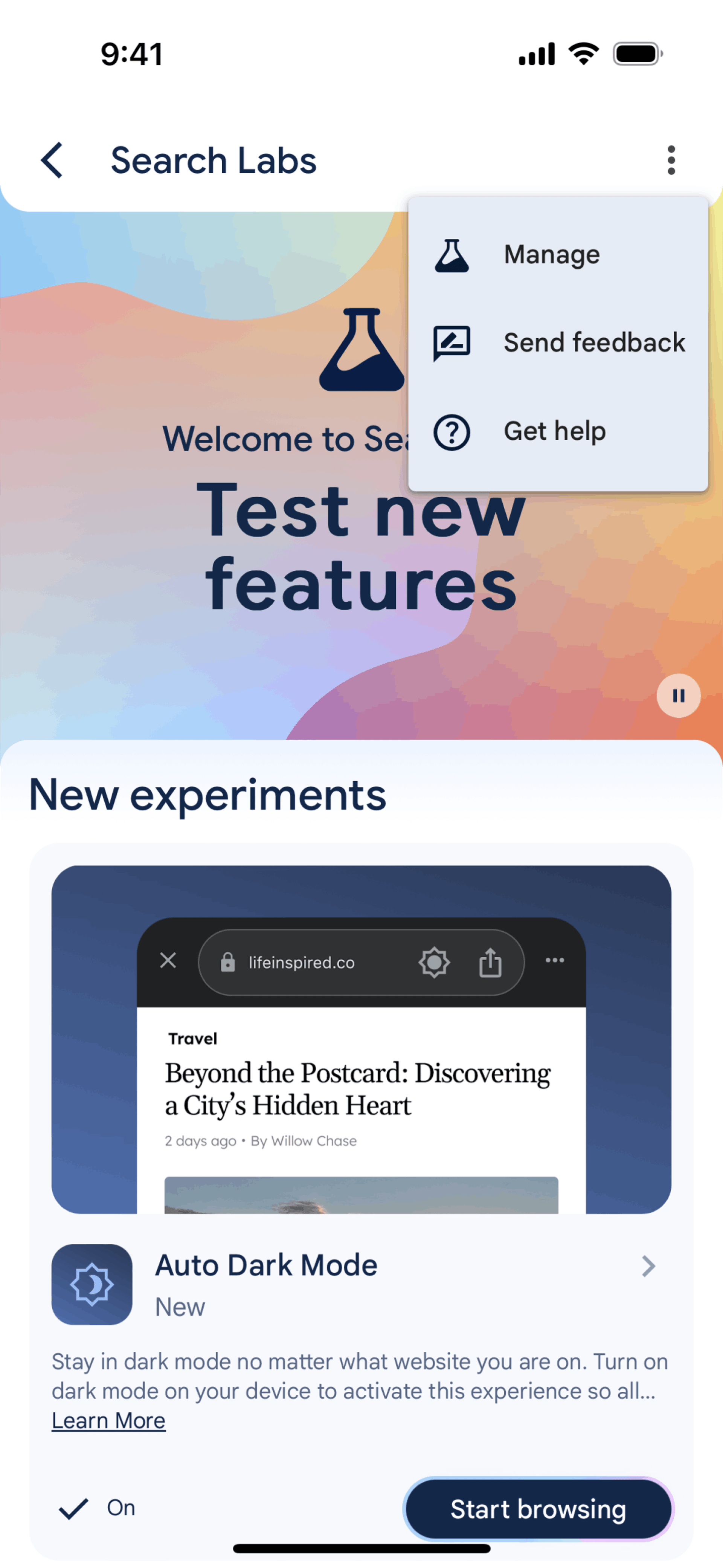 Google iOS AI interface screenshot 23