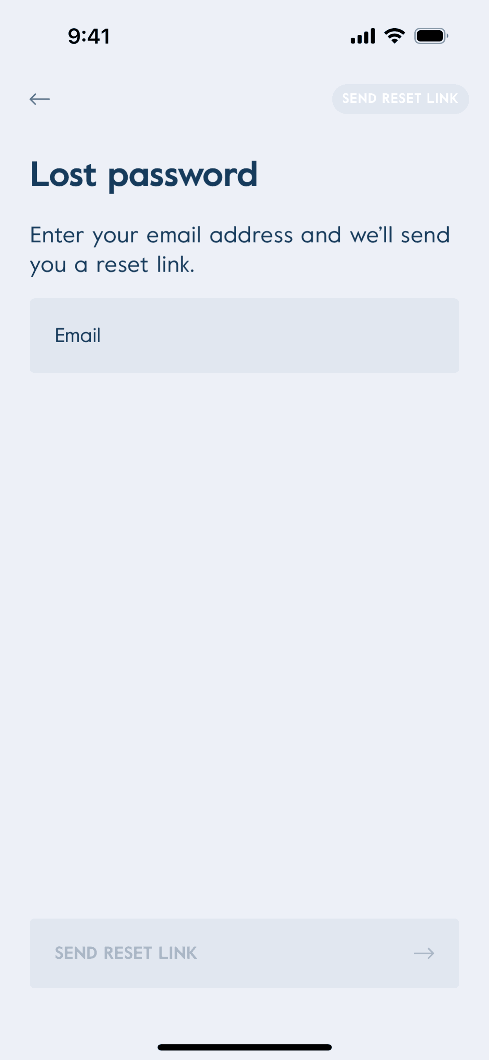 LARQ iOS Lifestyle interface screenshot 22