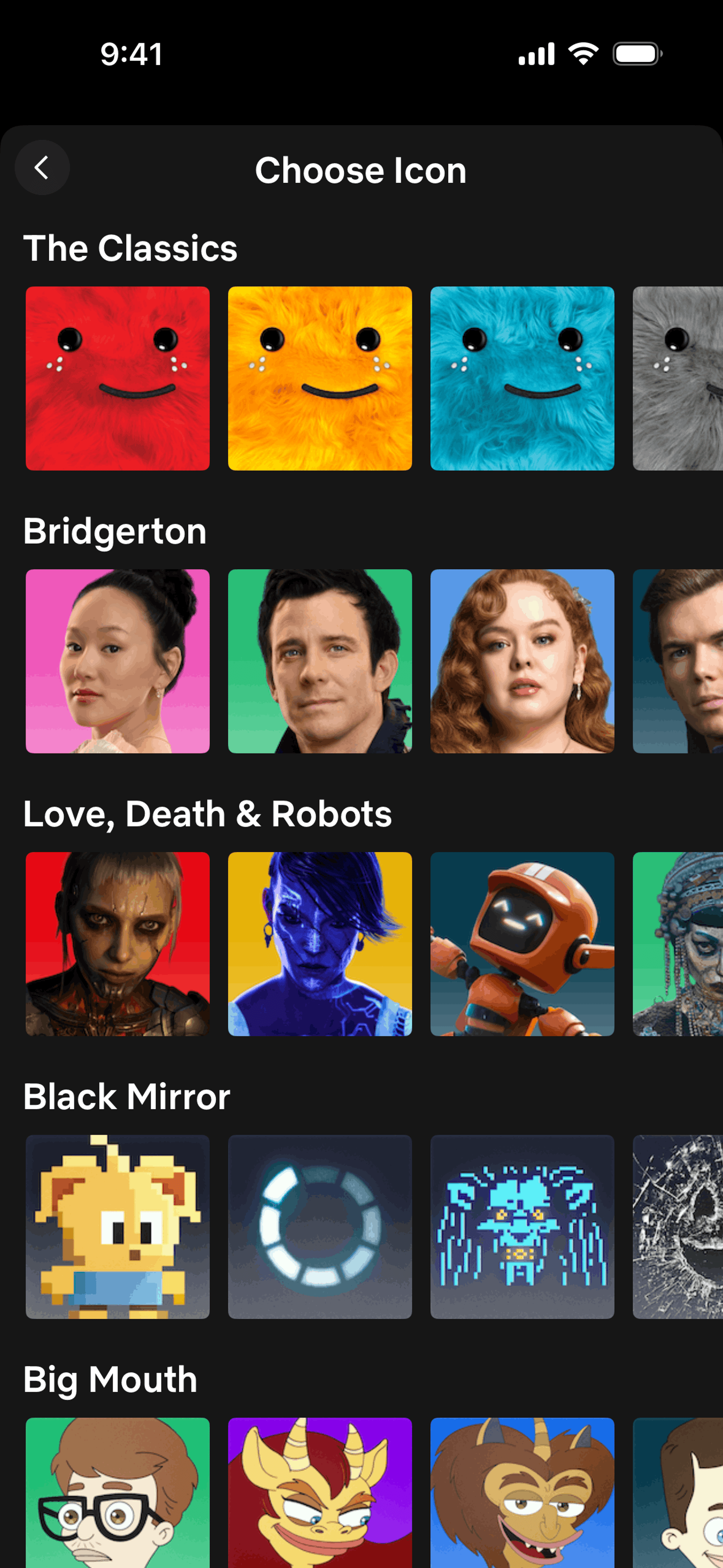 Netflix iOS Entertainment interface screenshot 12