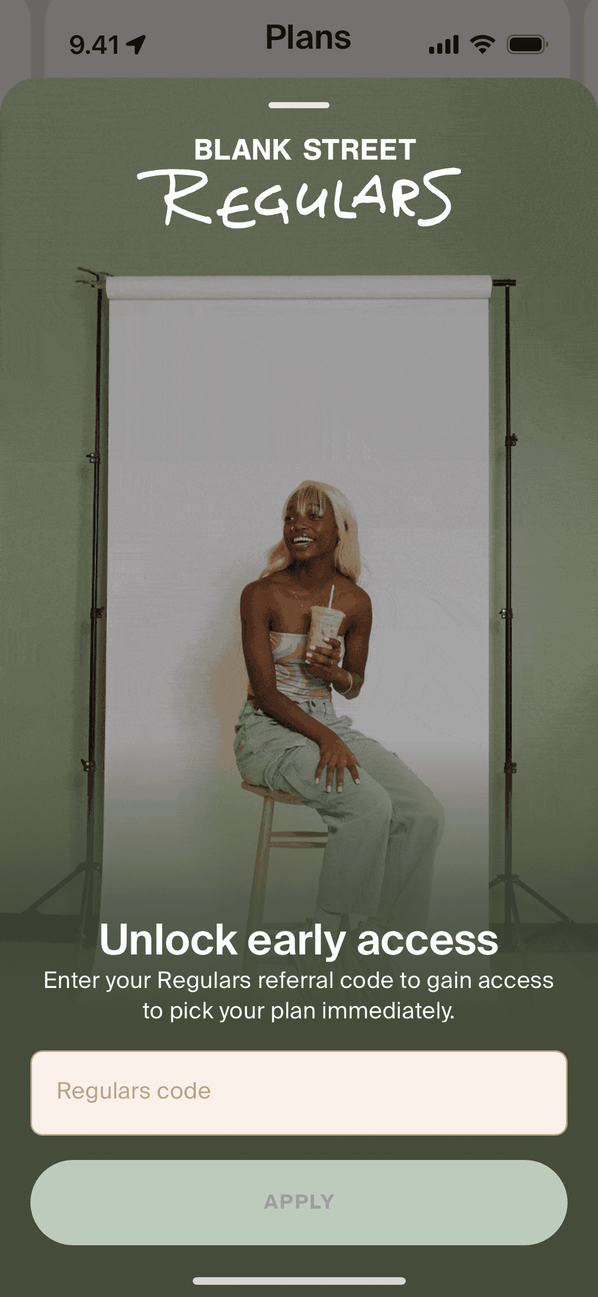 Unlock access on Blank Street (ios) screen 2