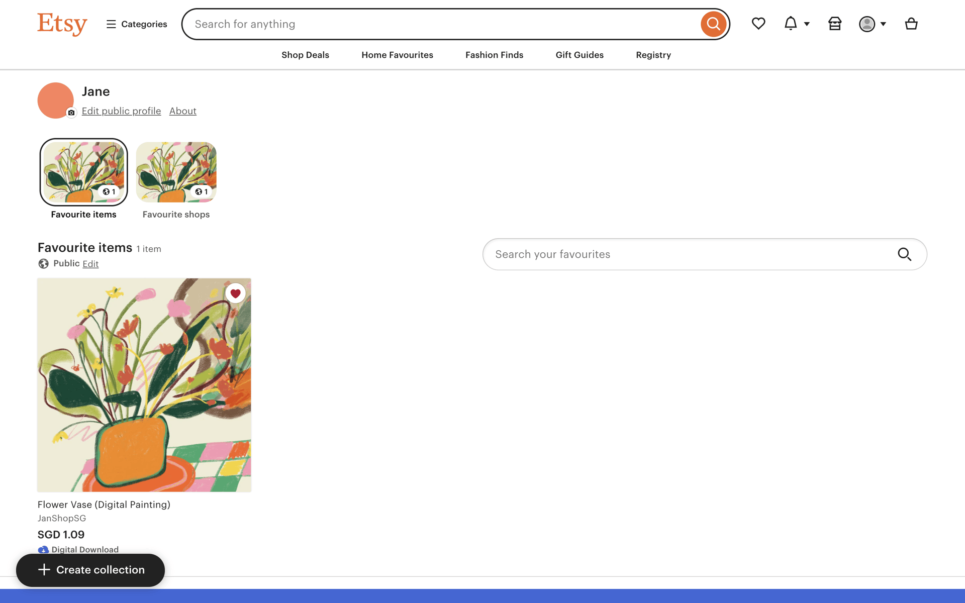 Etsy Web Business interface screenshot 4