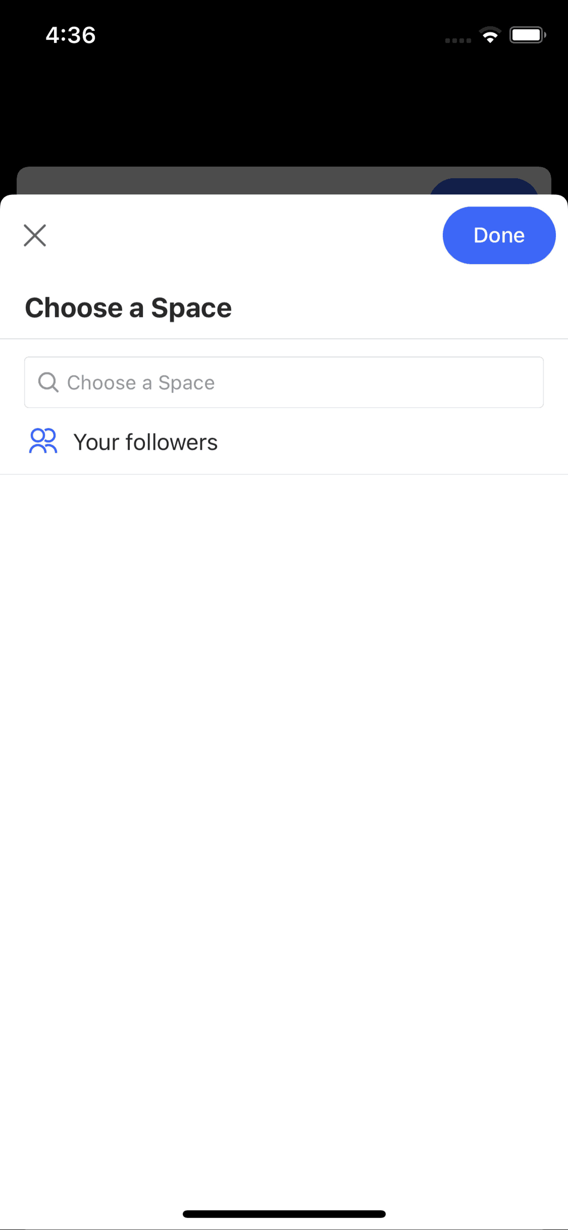Quora iOS Social Networking interface screenshot 20