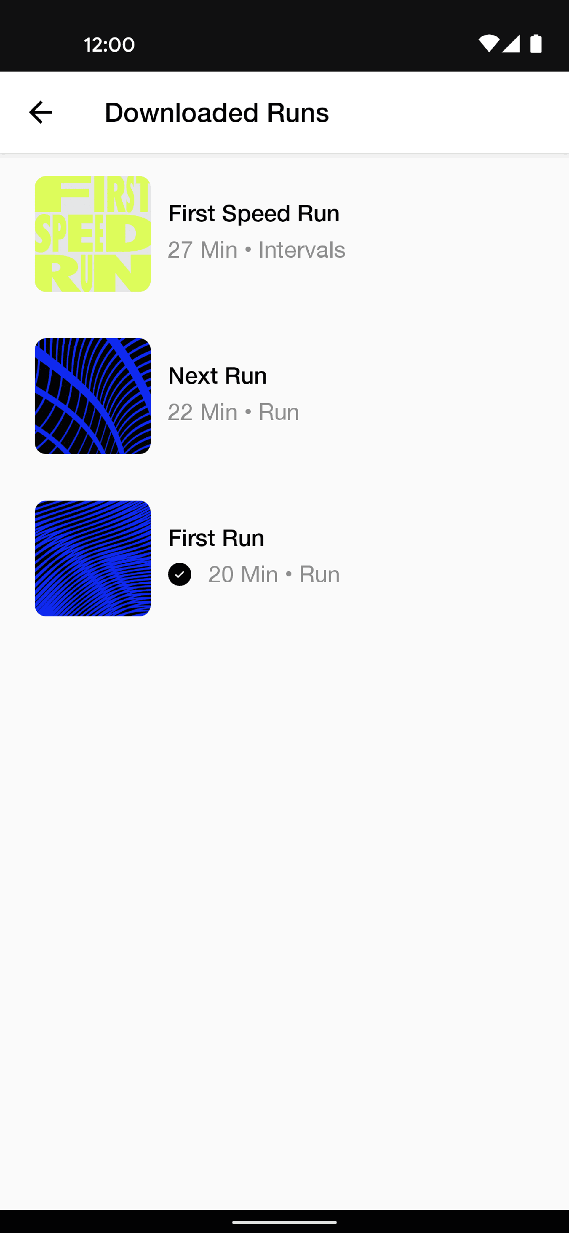 Nike Run Club Android Health & Fitness interface screenshot 11