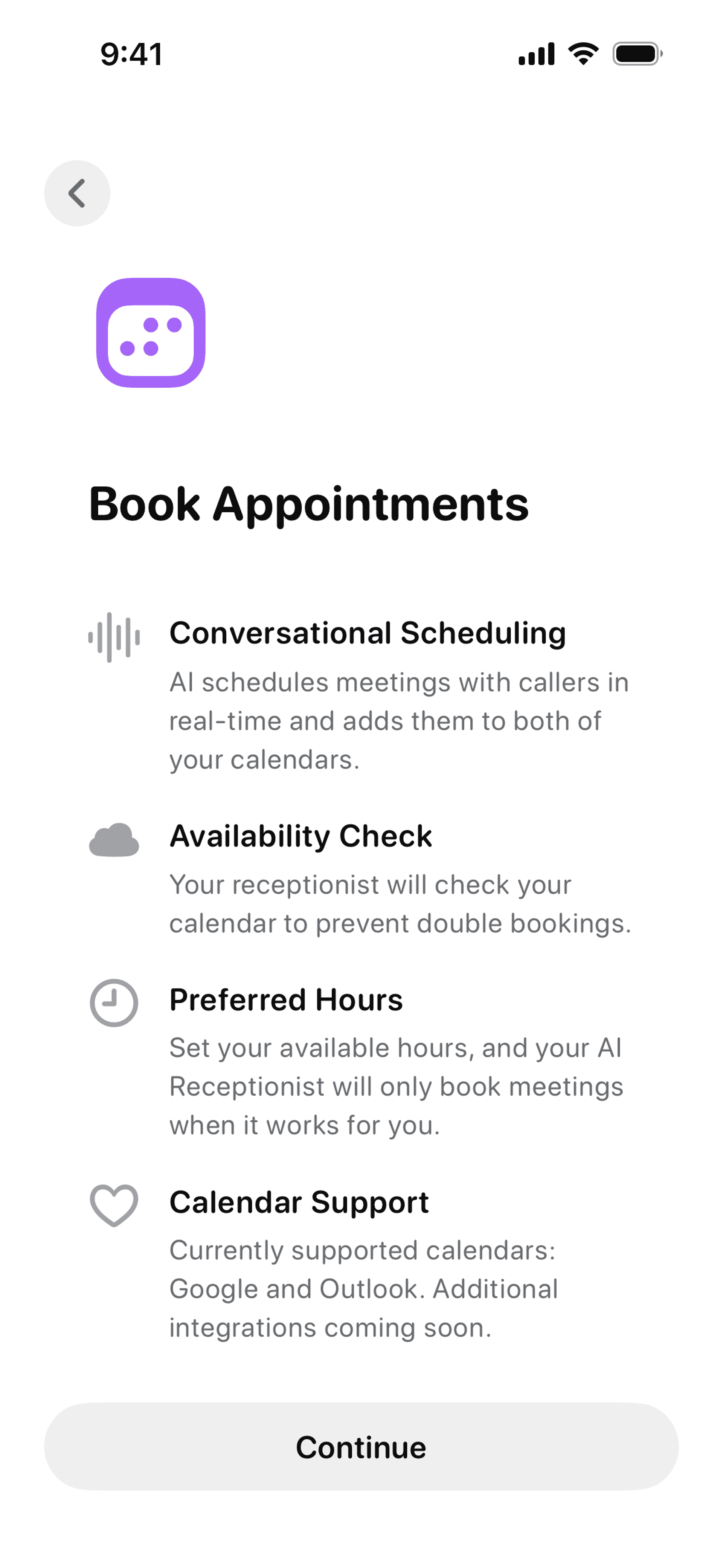 Beside iOS AI interface screenshot 24