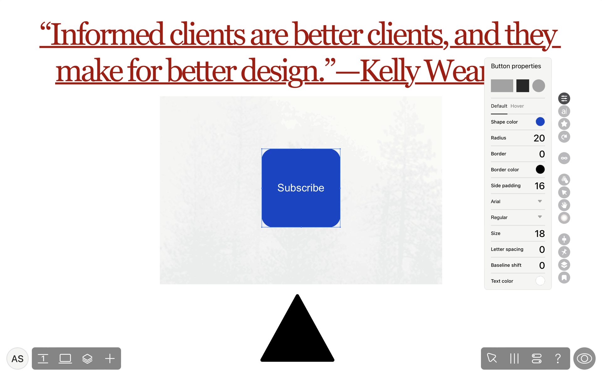 Readymag Web Business interface screenshot 9