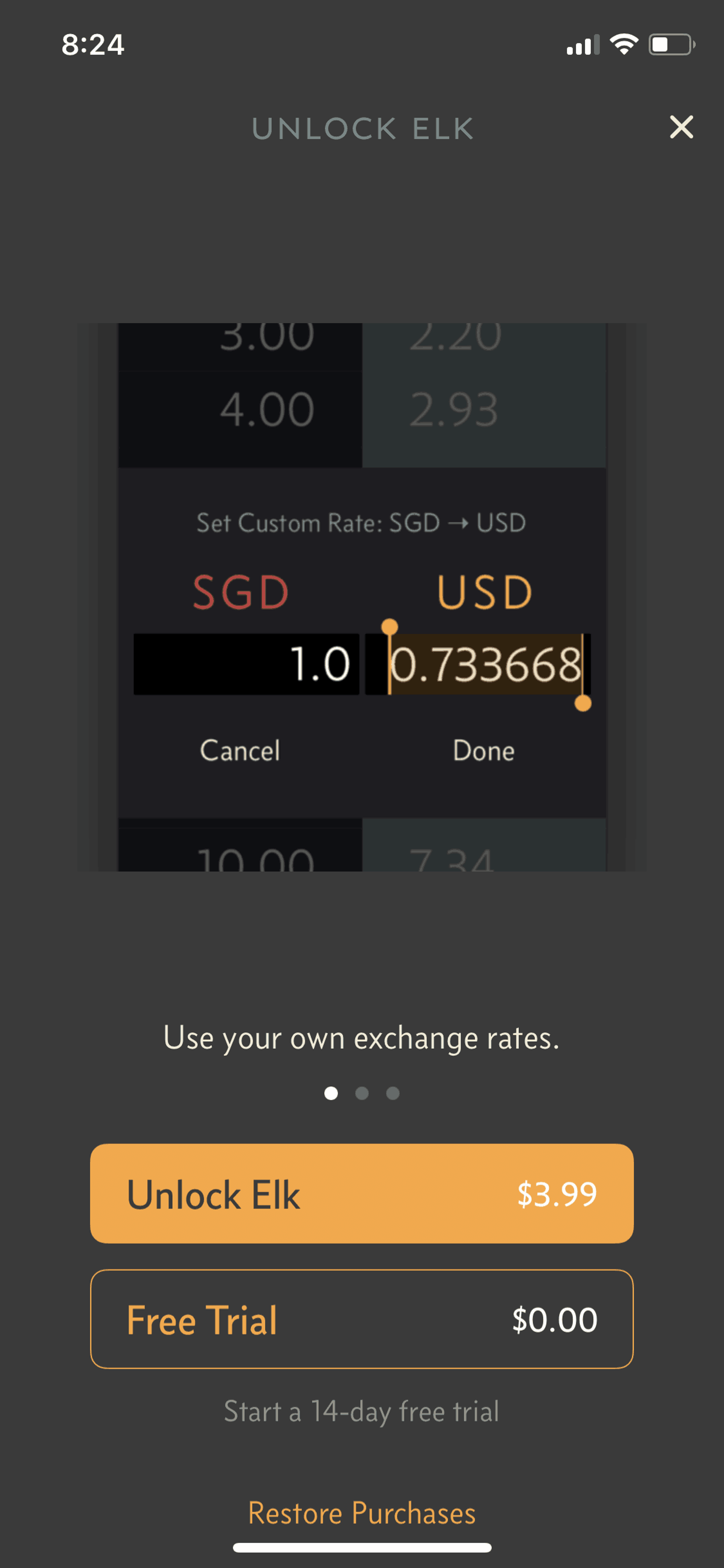 Elk iOS Utilities interface screenshot 13