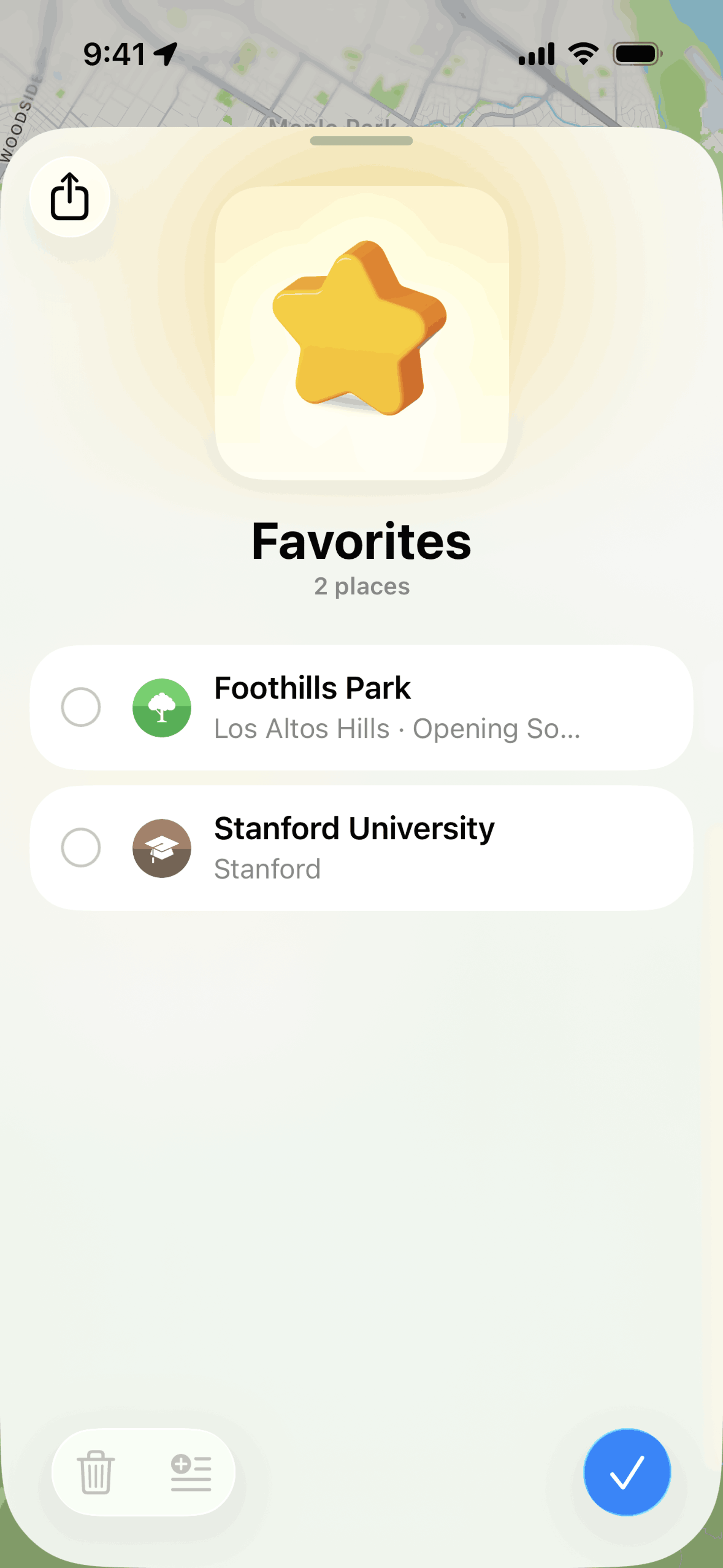 Apple Maps iOS Maps & Navigation interface screenshot 11