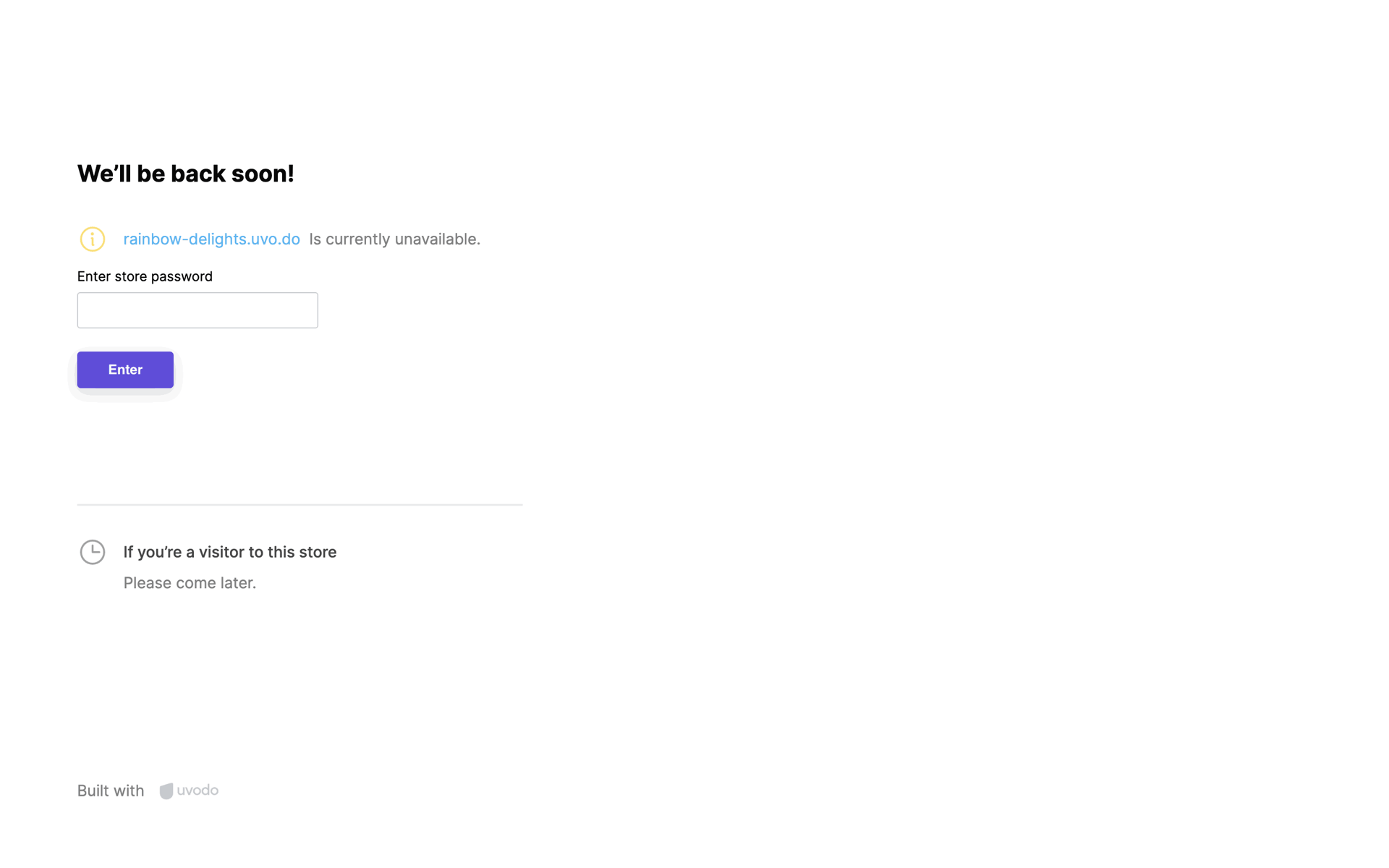 Uvodo Web Business interface screenshot 4