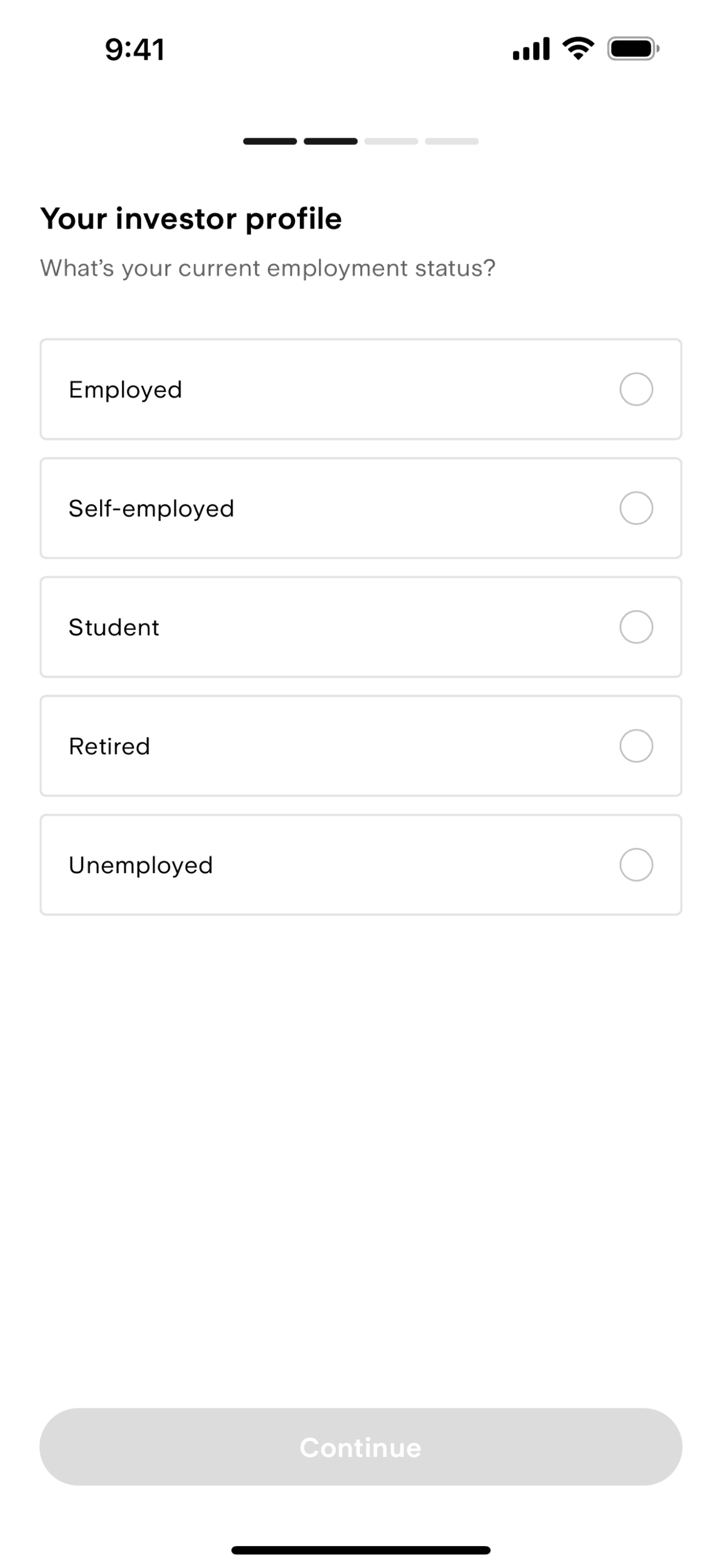 Stake iOS Finance interface screenshot 12