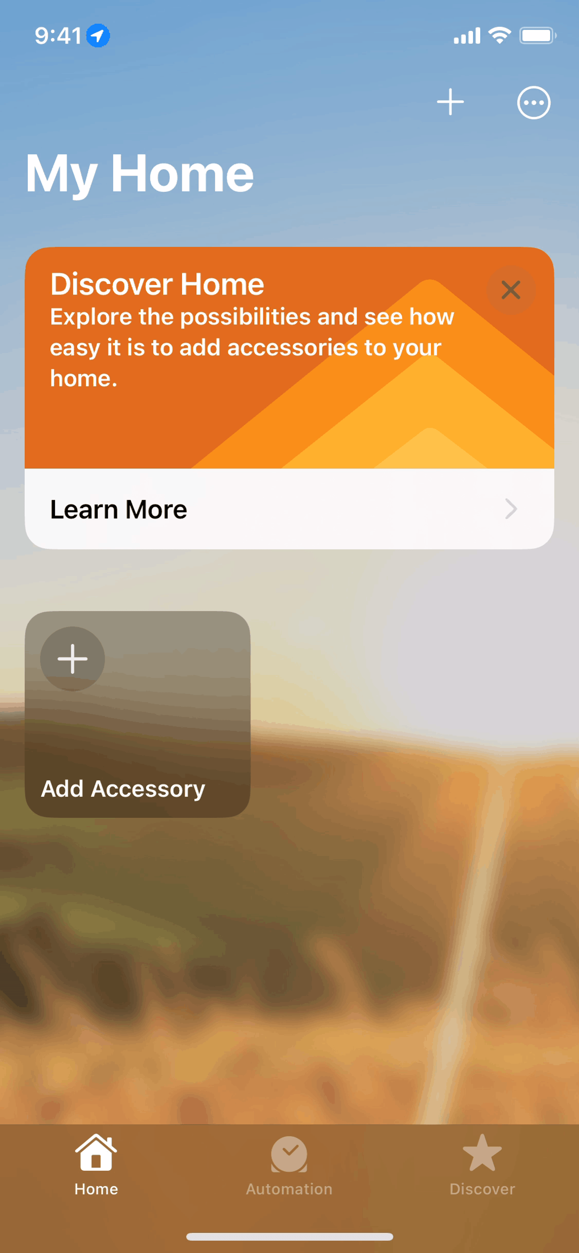 Apple Home iOS Lifestyle interface screenshot 1
