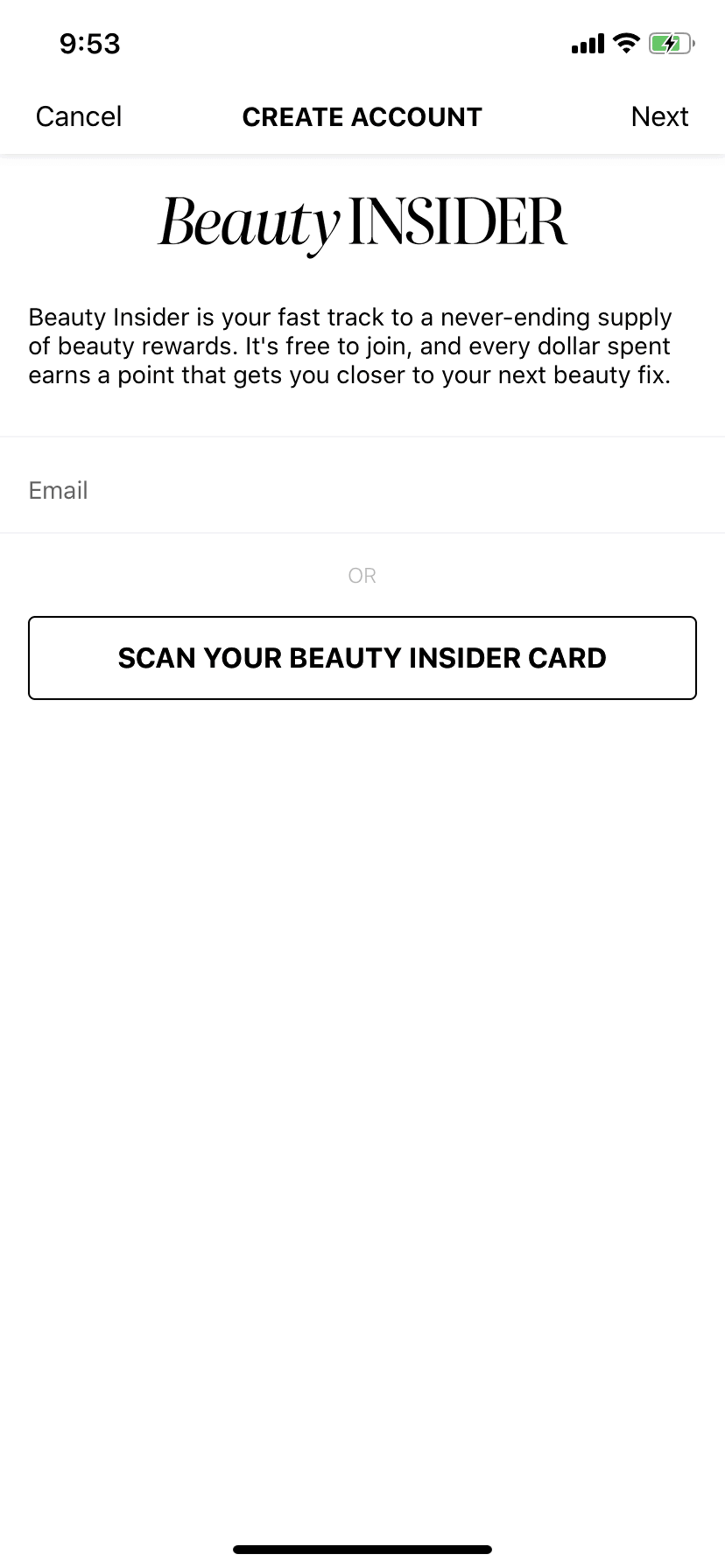 Sephora iOS Shopping interface screenshot 8