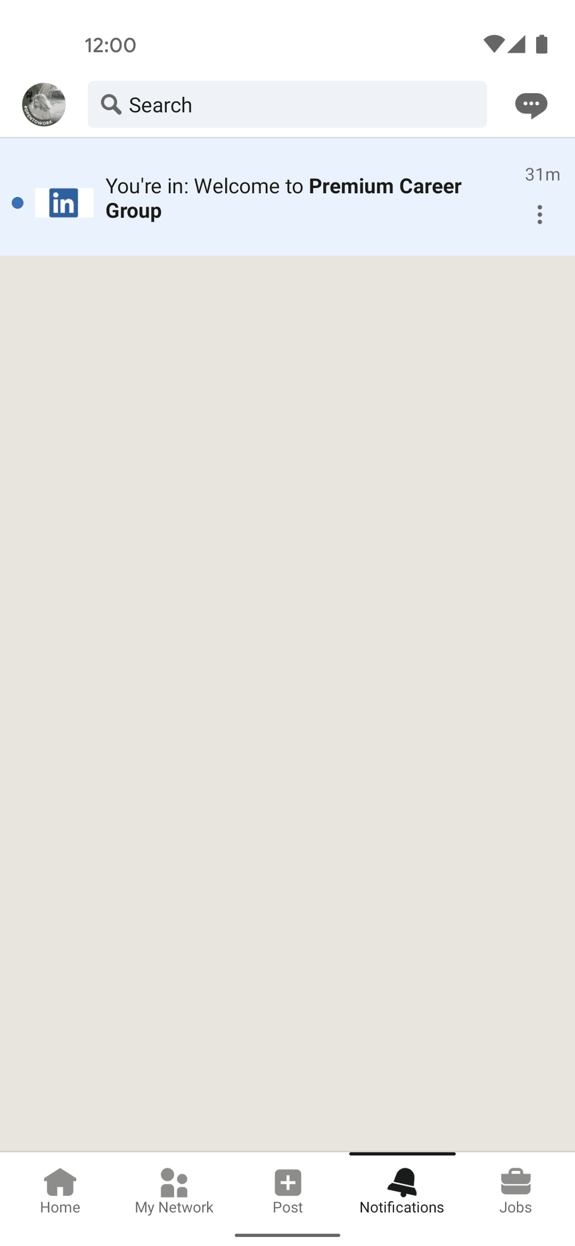 LinkedIn Android Business interface screenshot 4