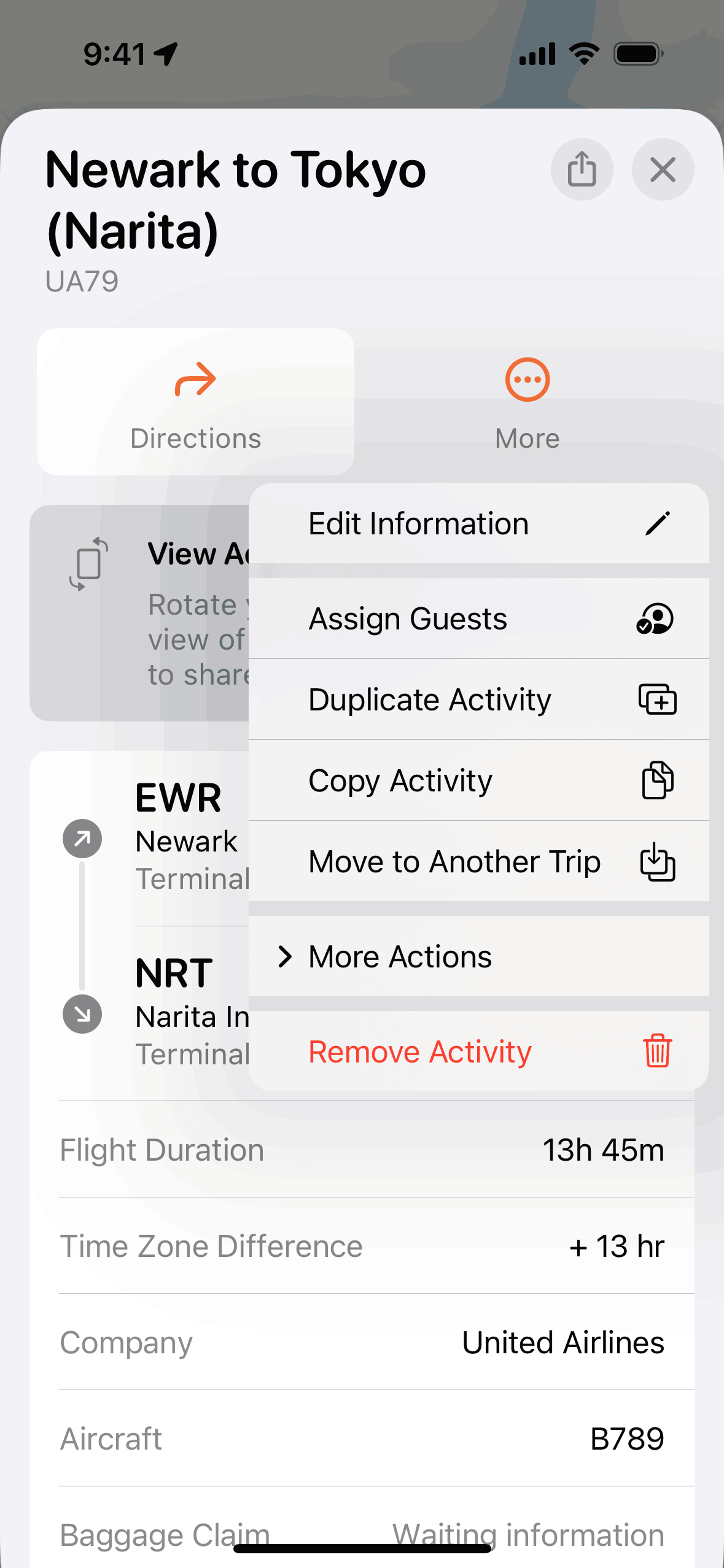 Tripsy iOS Travel & Transportation interface screenshot 21