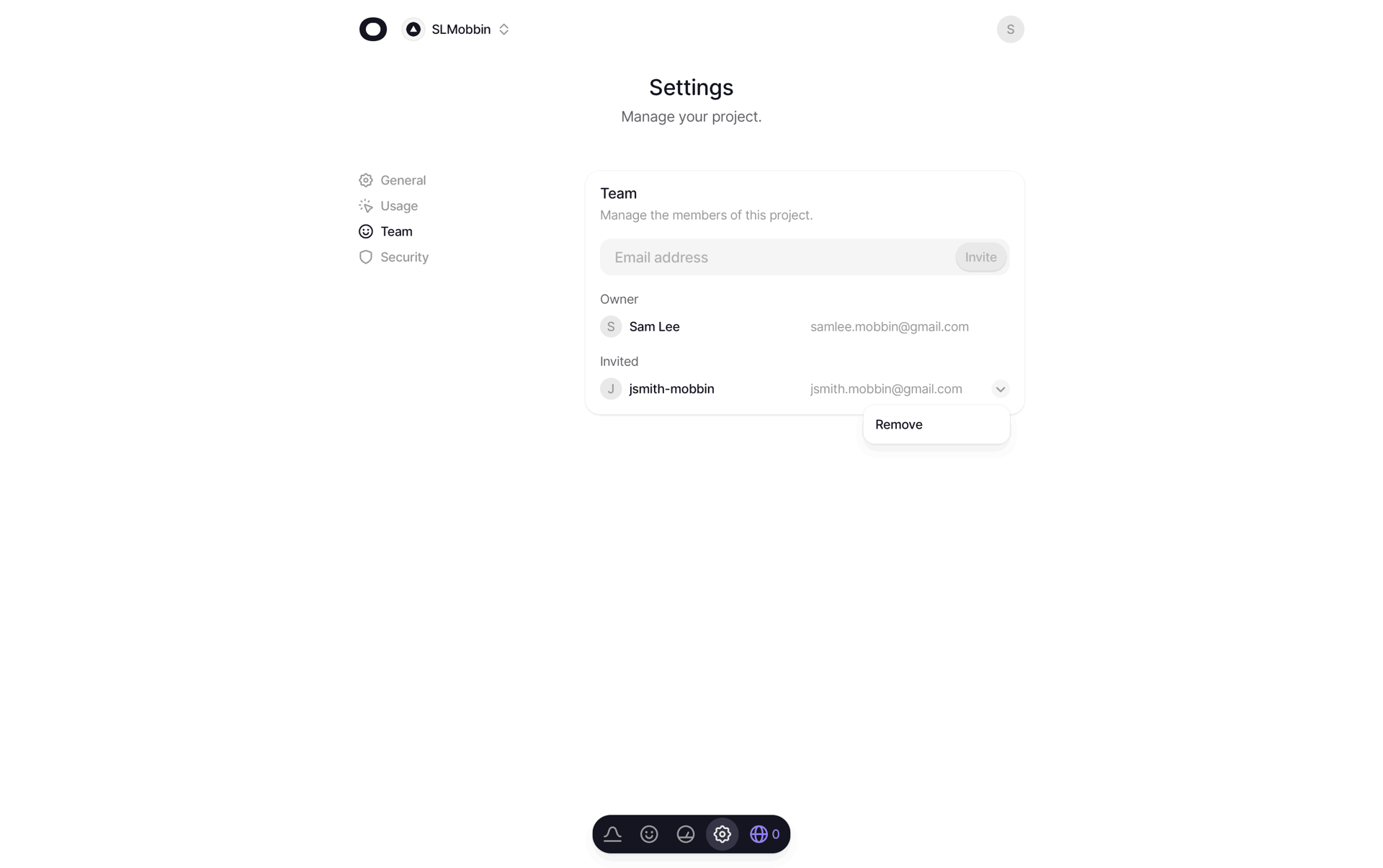 Visitors Web Business interface screenshot 18