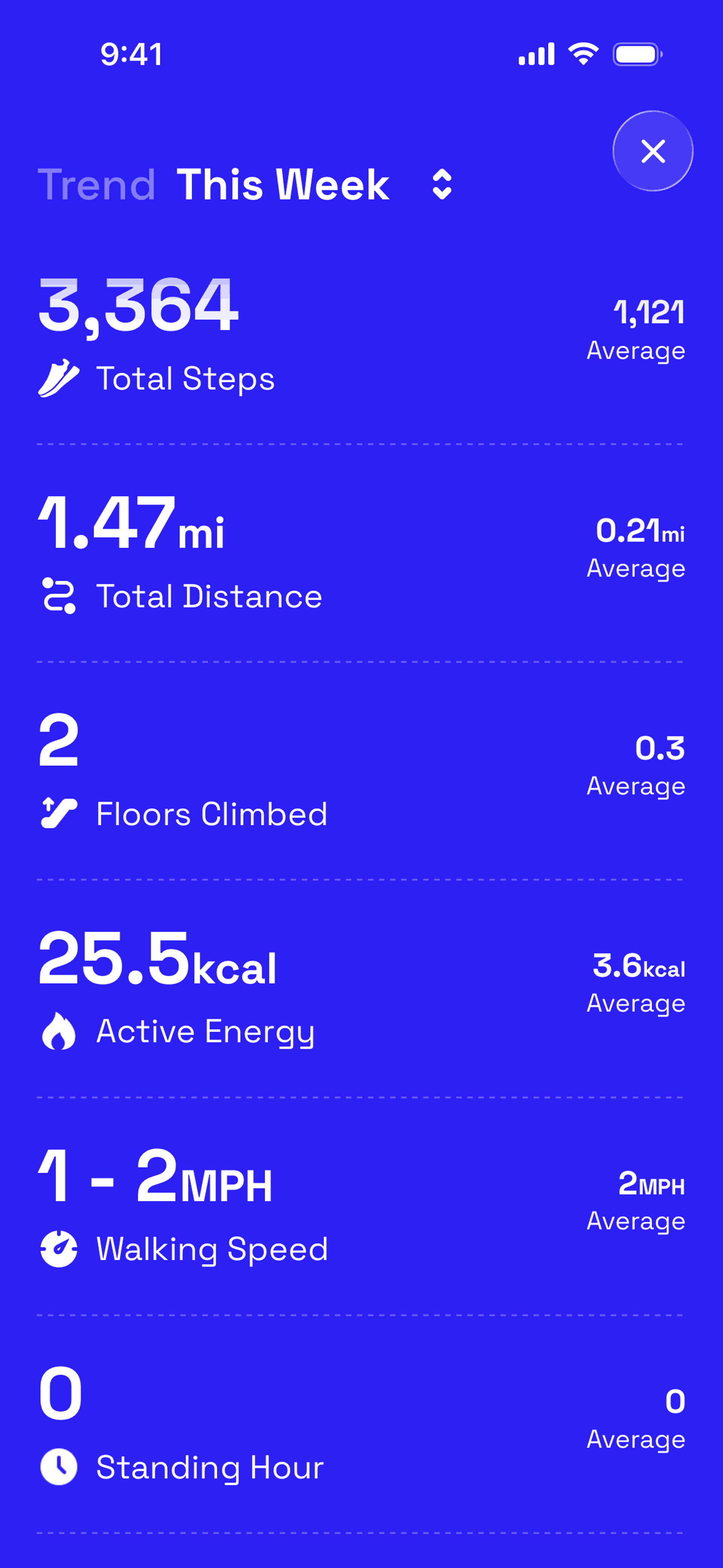GO Club iOS Health & Fitness interface screenshot 22