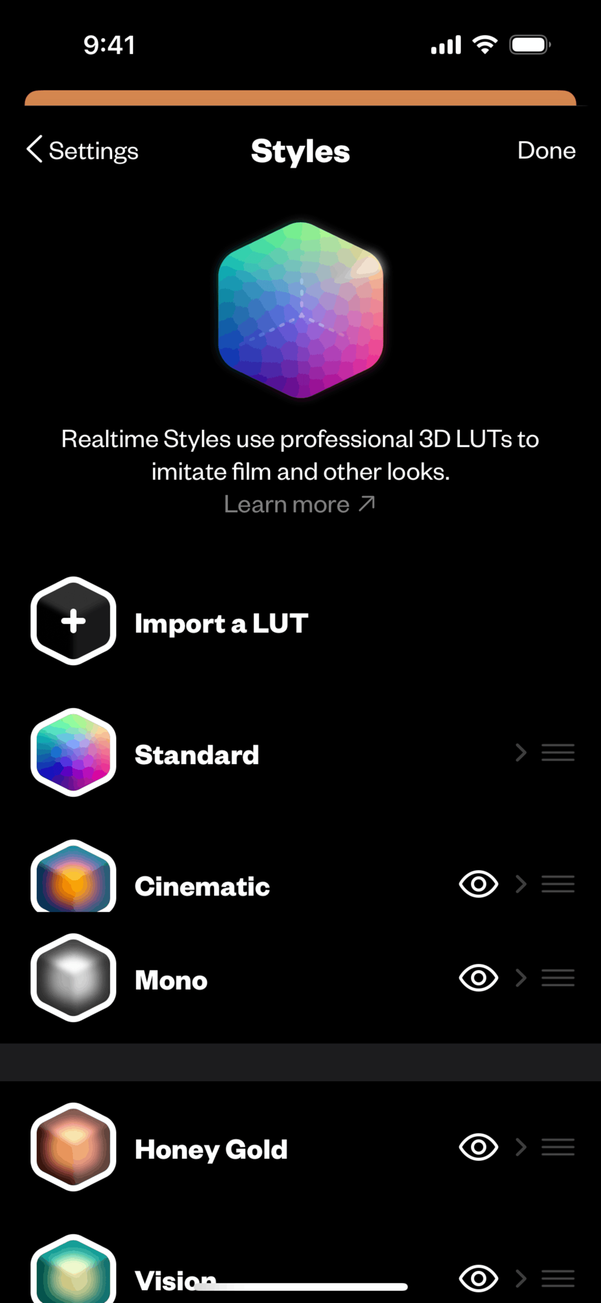 (Not Boring) Camera iOS Photo & Video interface screenshot 22