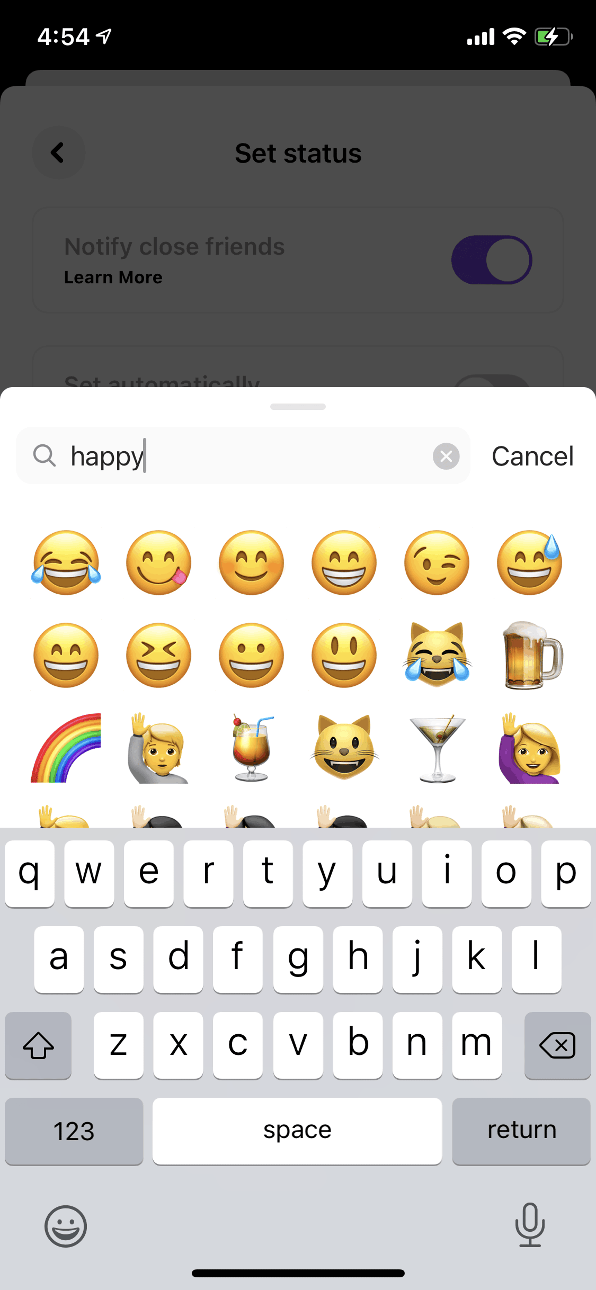 Threads iOS Photo & Video interface screenshot 22