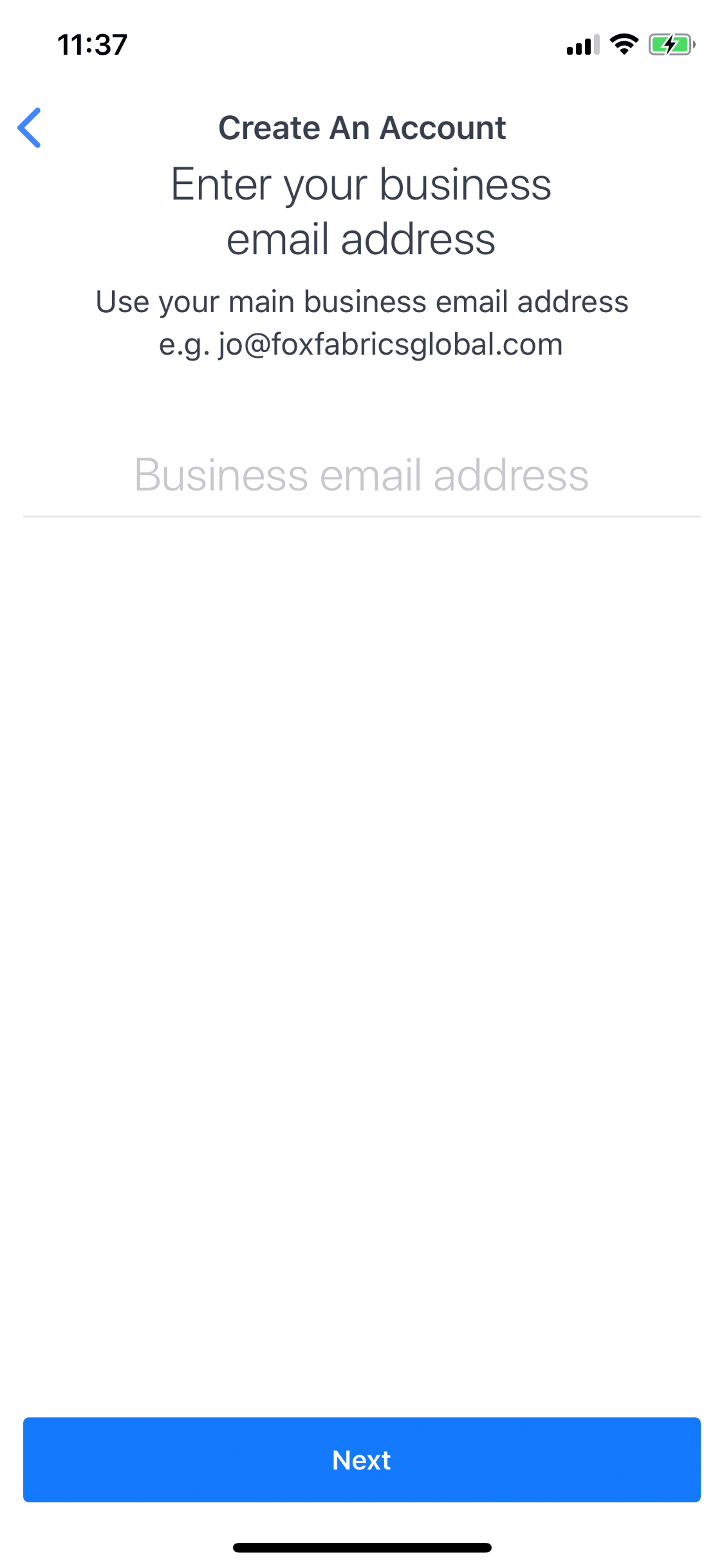 Workplace iOS Business interface screenshot 5