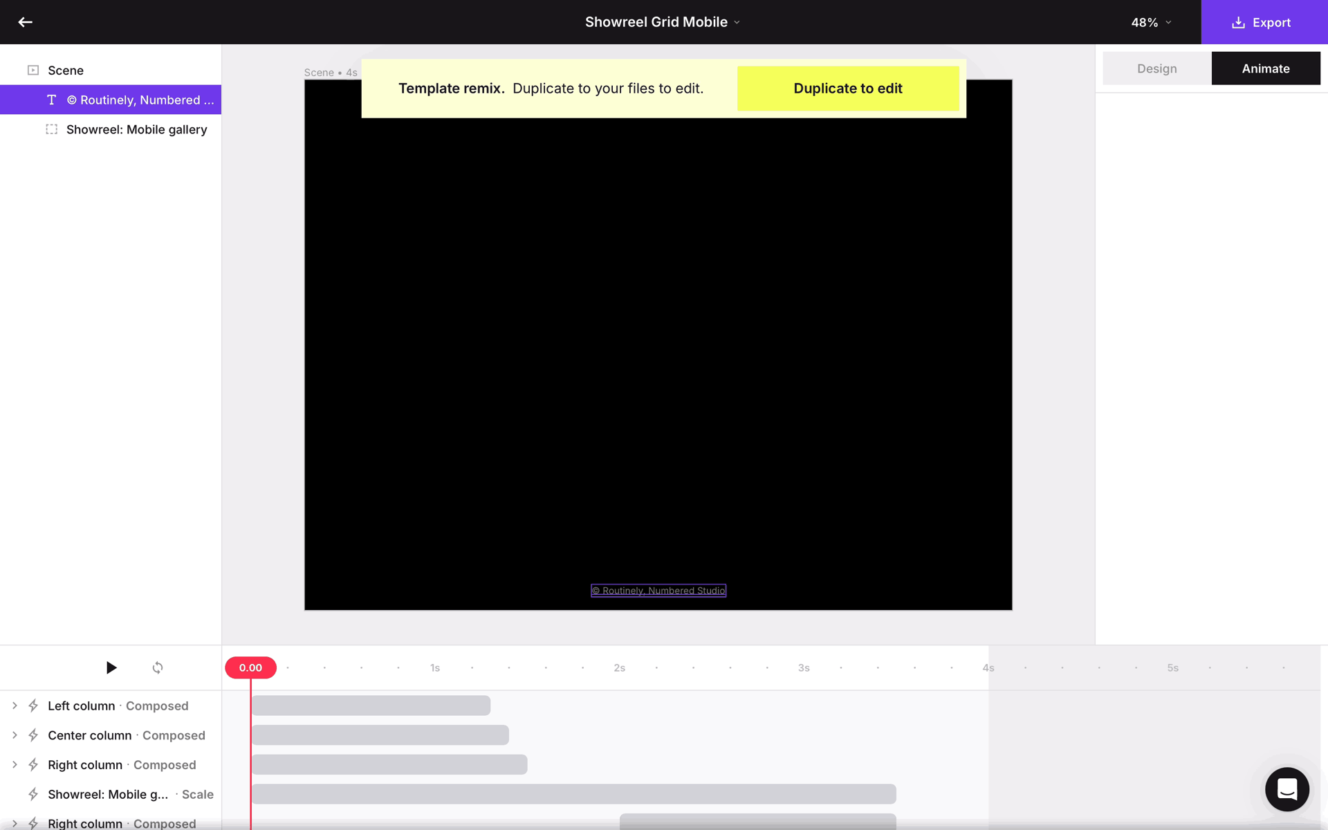 Jitter Web Graphics & Design interface screenshot 11