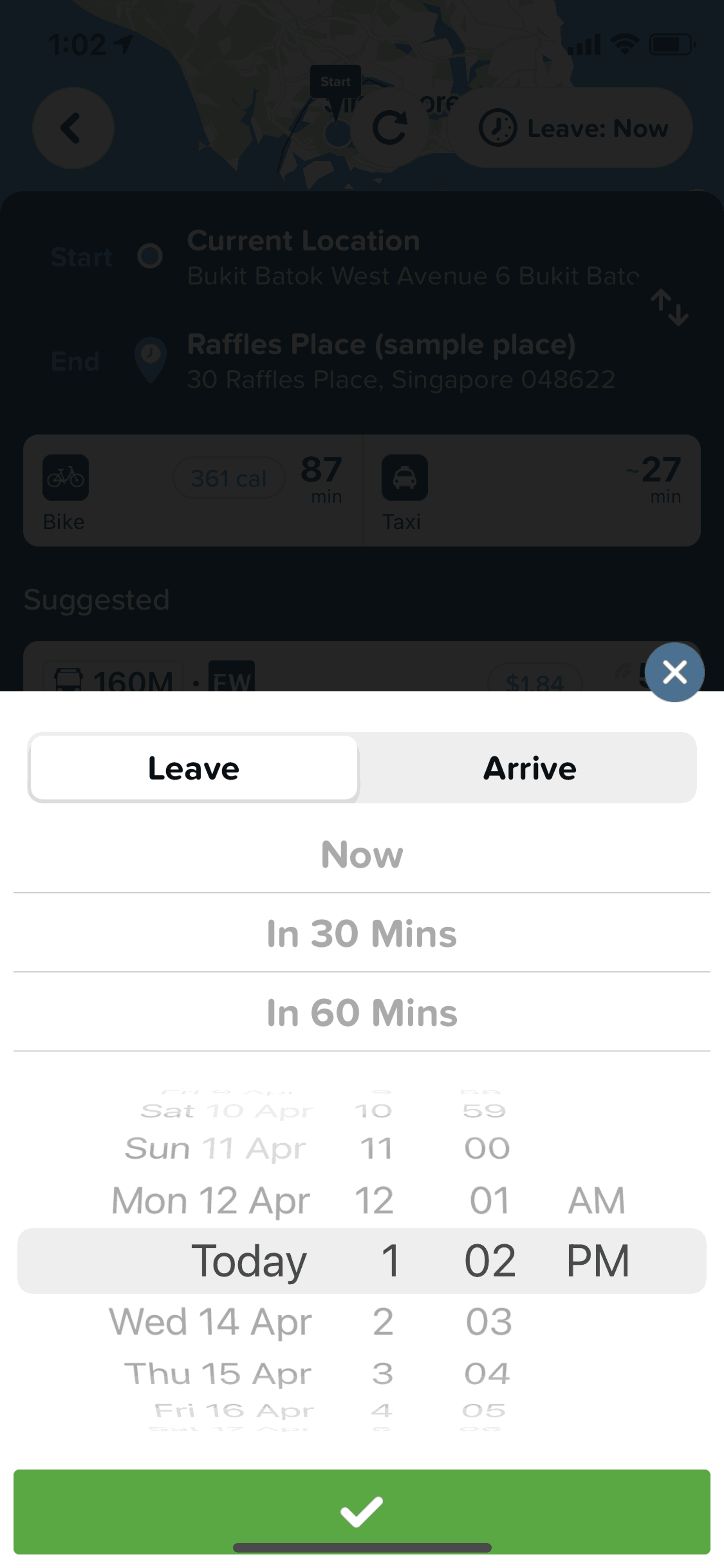 Citymapper iOS Maps & Navigation interface screenshot 14