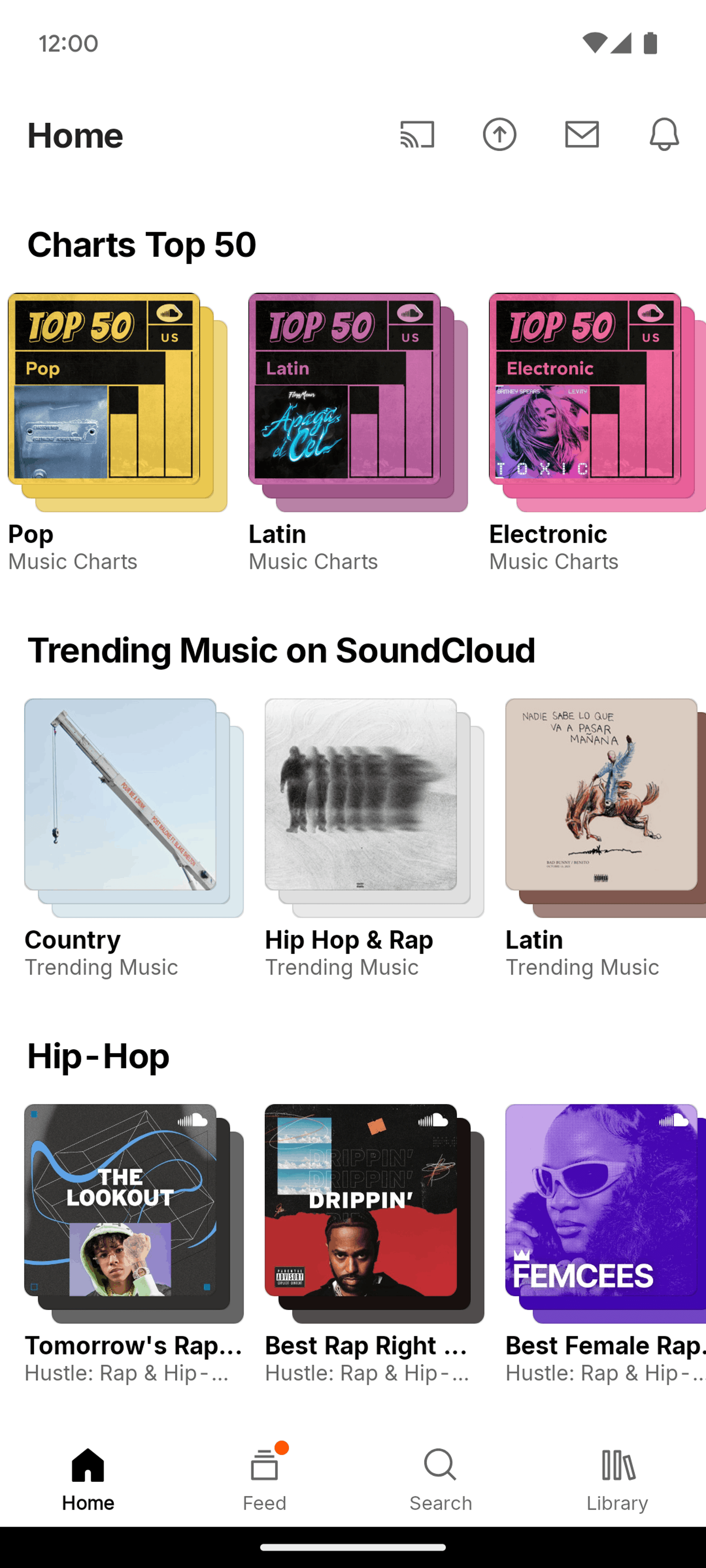 SoundCloud Android Music & Audio interface screenshot 20