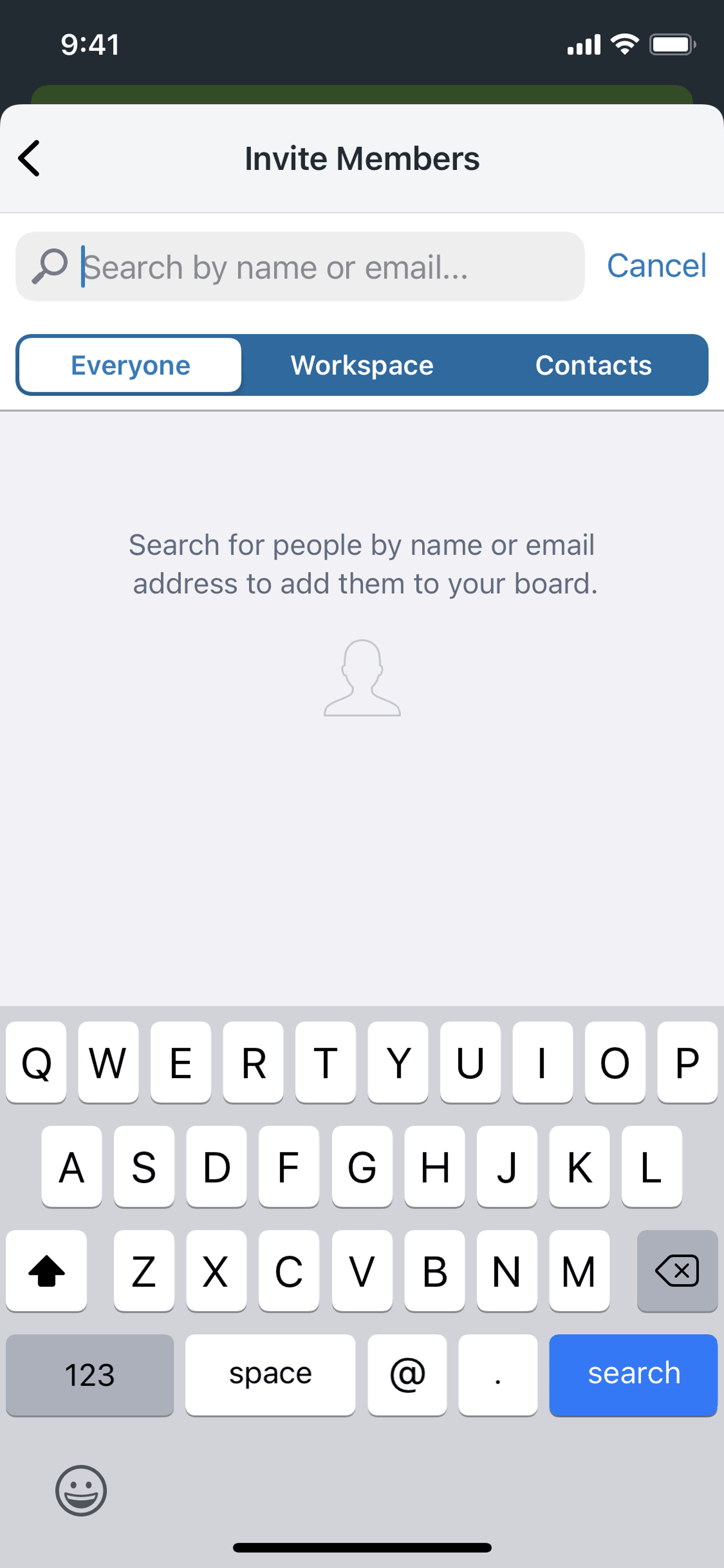 Trello iOS Business interface screenshot 22