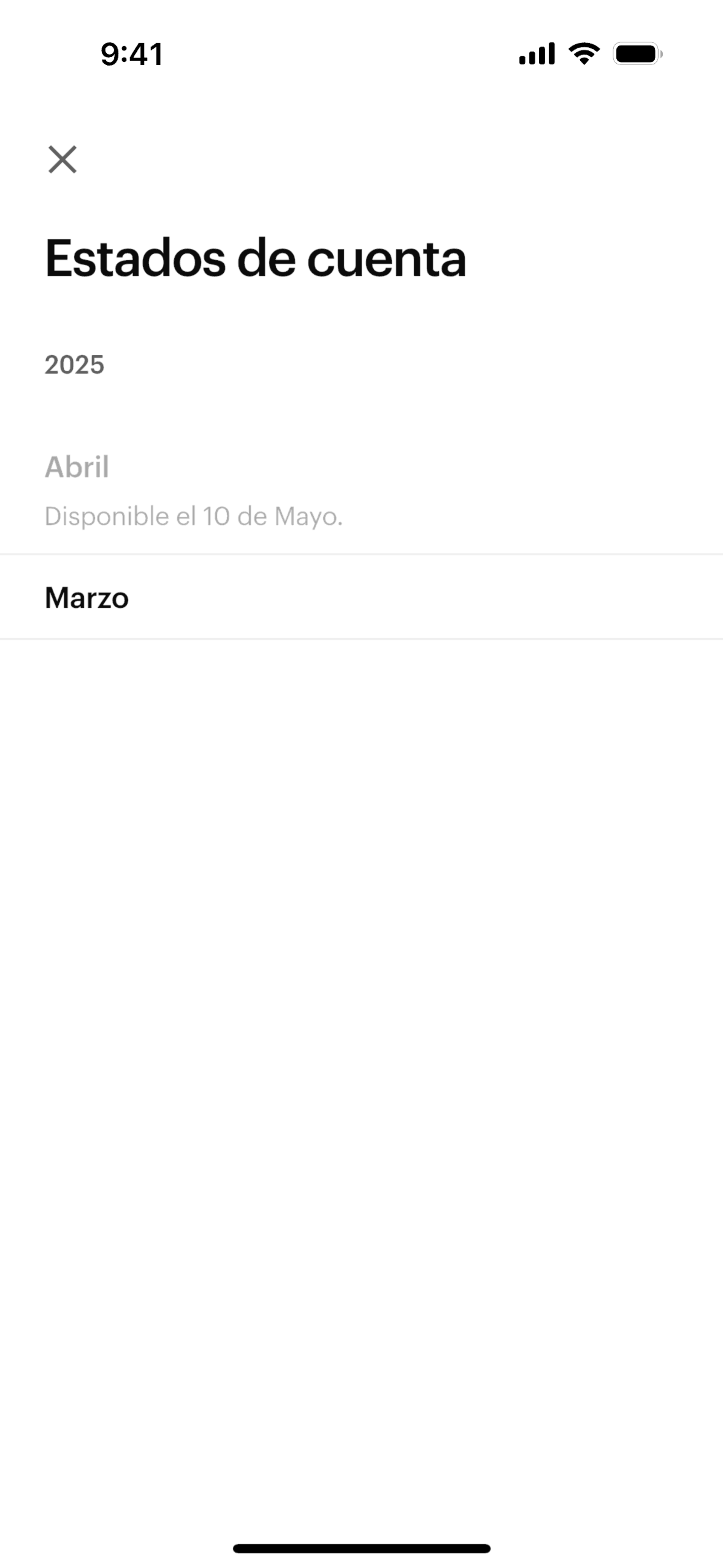 Nu iOS Finance interface screenshot 21