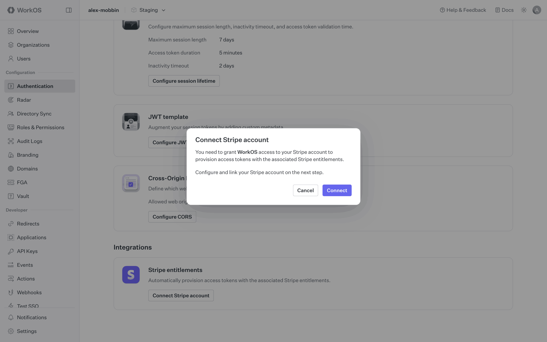 WorkOS Web Developer Tools interface screenshot 8